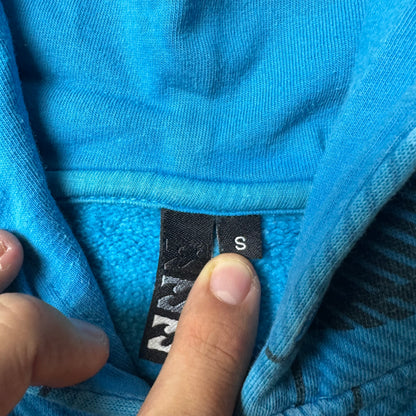 Blue Vintage Zip Up Billabong Hoodie - S