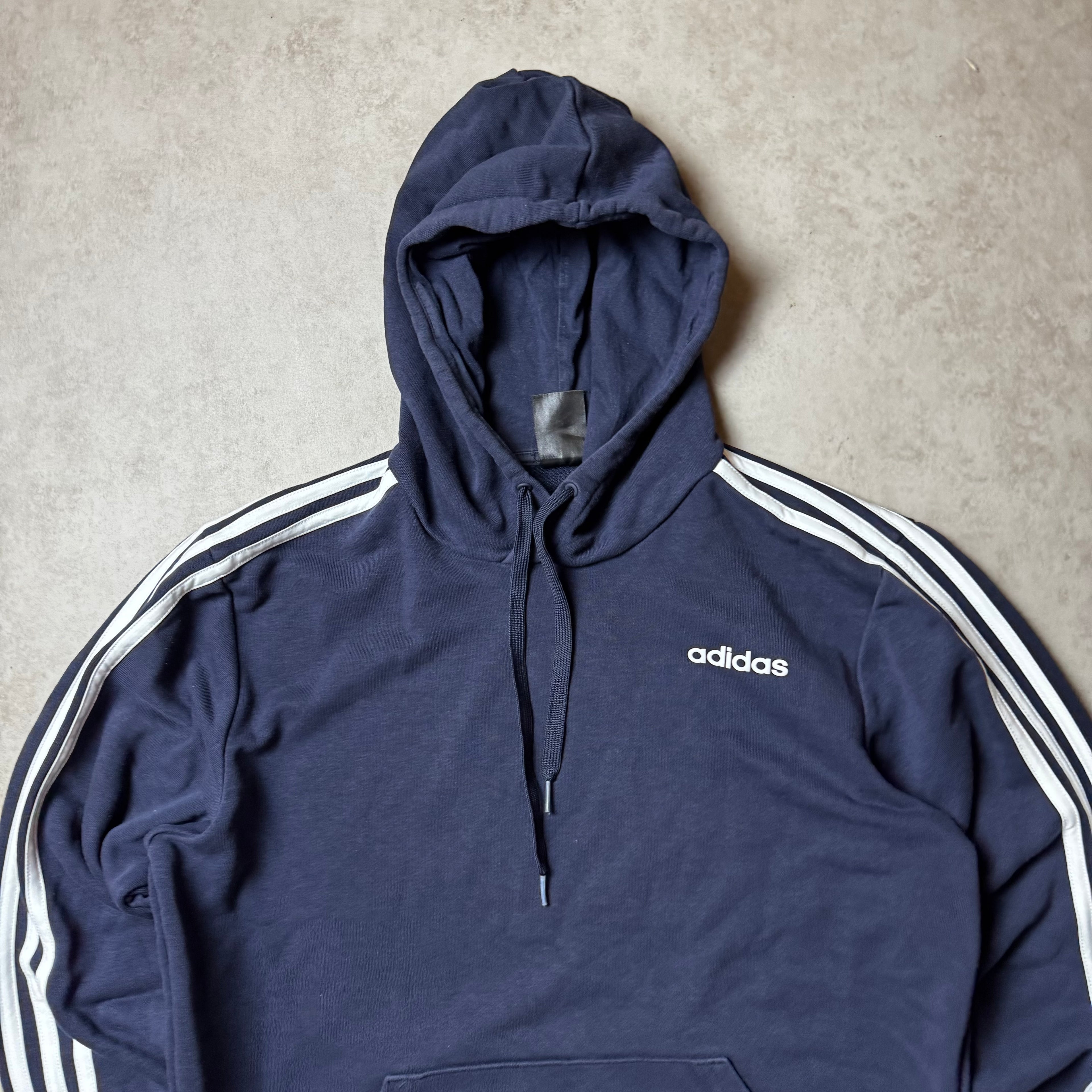 Navy Adidas Hoodie - M
