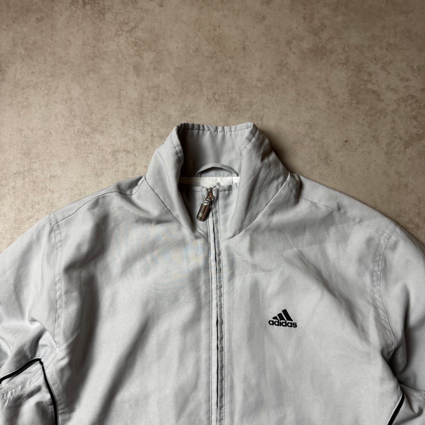 Light Blue Adidas Windbreaker - XS