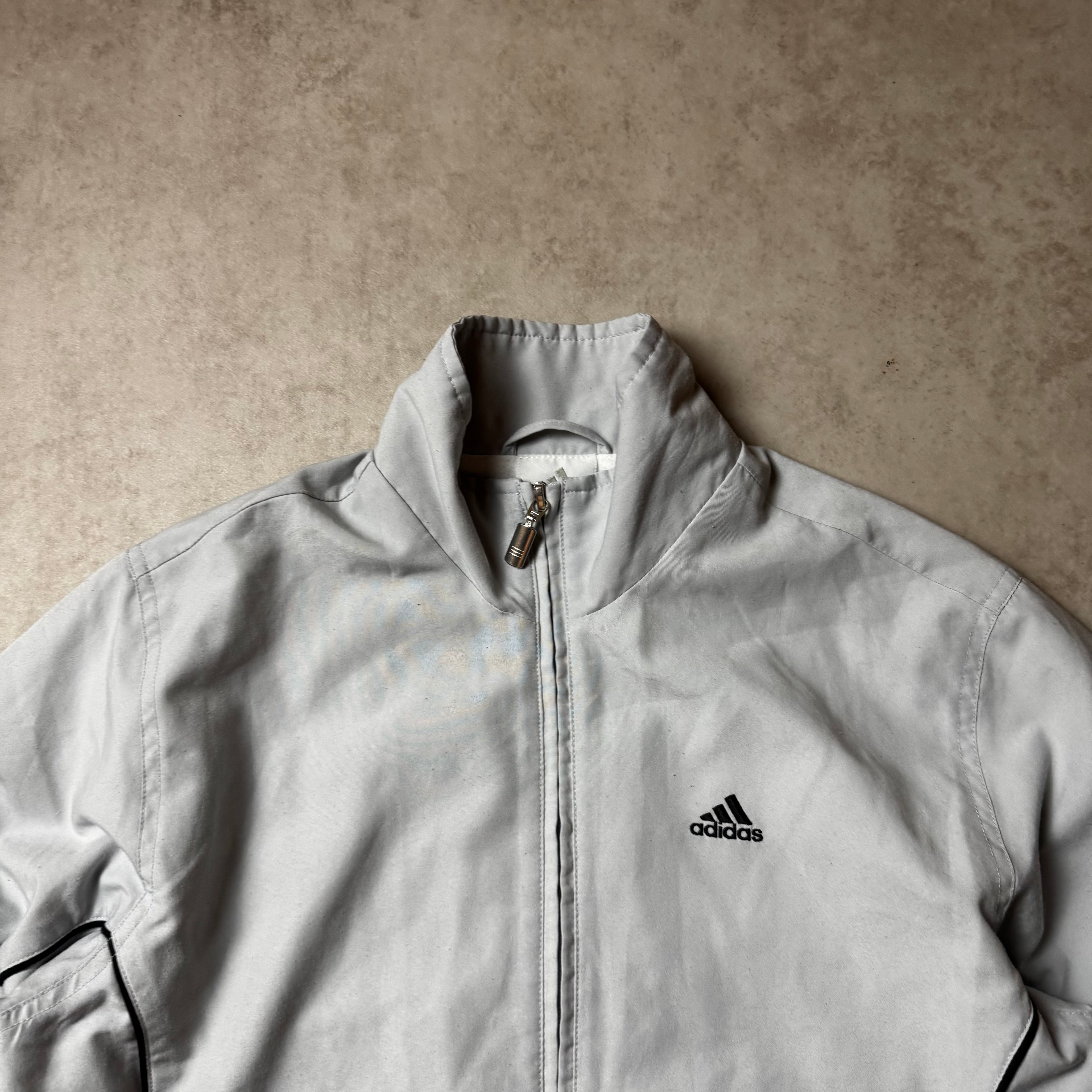 Light Blue Adidas Windbreaker - XS