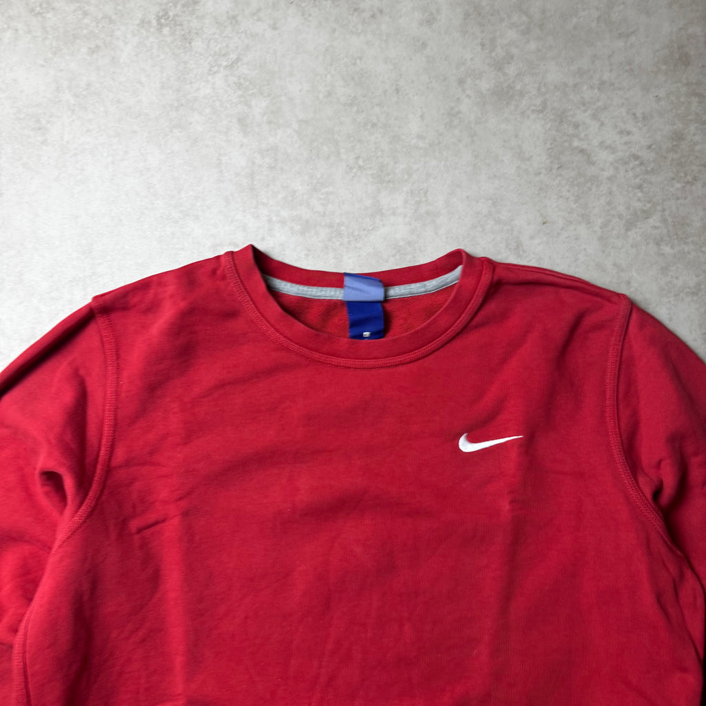 Red Nike Sweatshirt - L