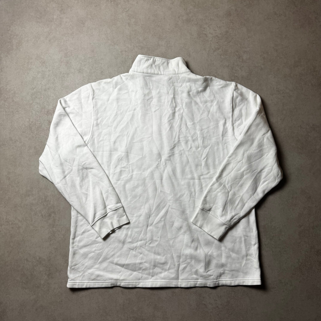 White Nike Quarter Zip - XXL