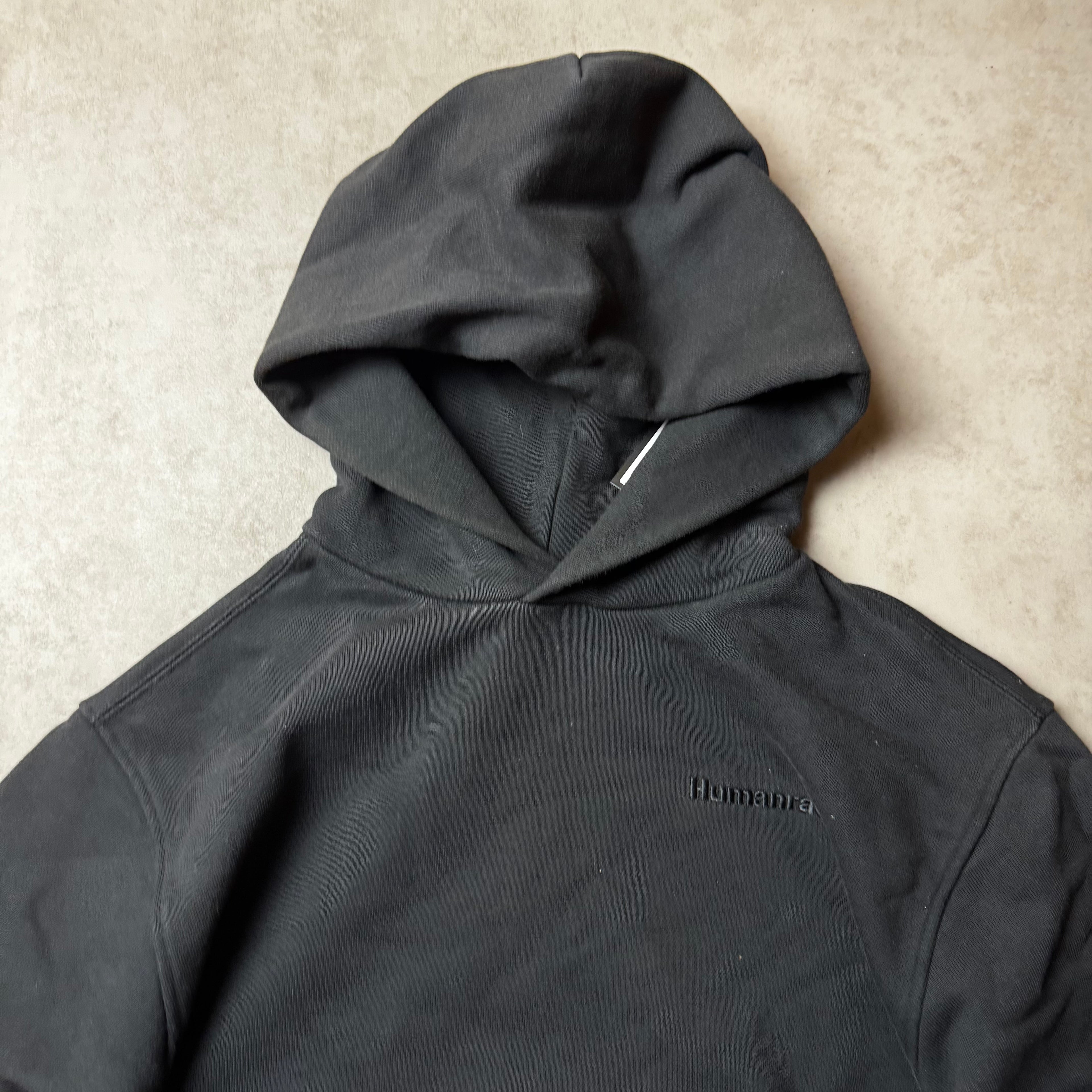Black Adidas Humanrace Hoodie - Size S