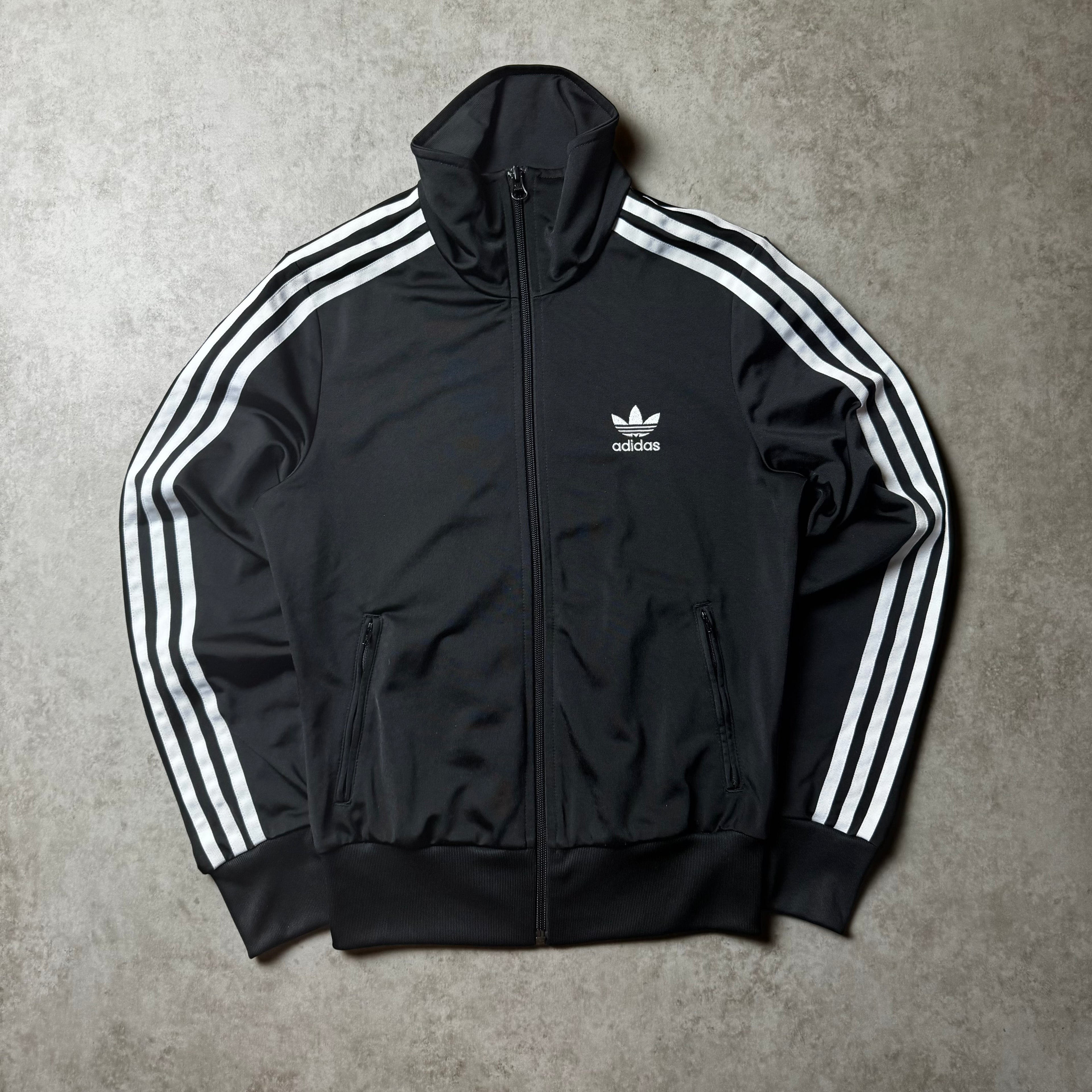 Black Adidas Zip Up Hoodie - M (XS)