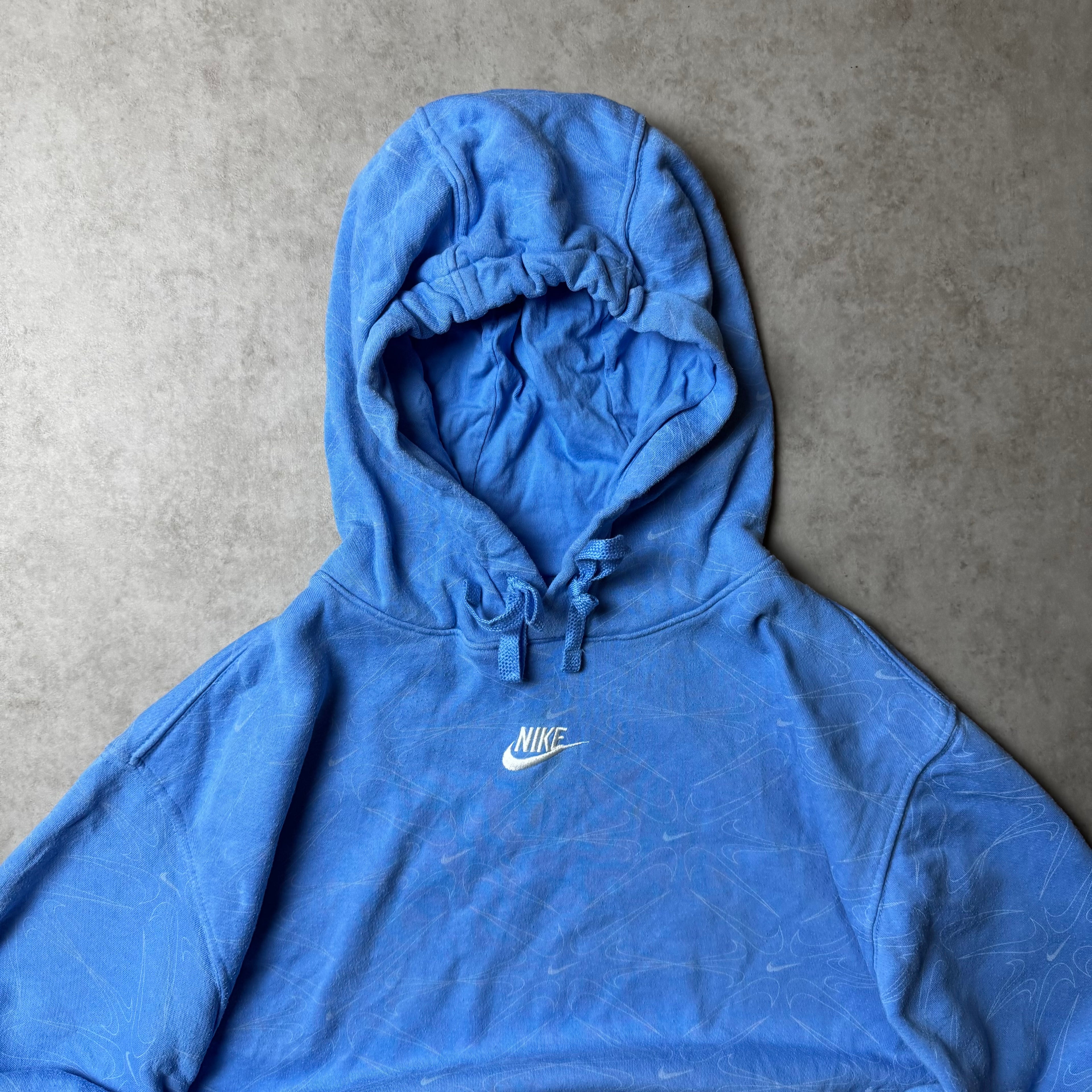 Blue Nike Hoodie - Size L