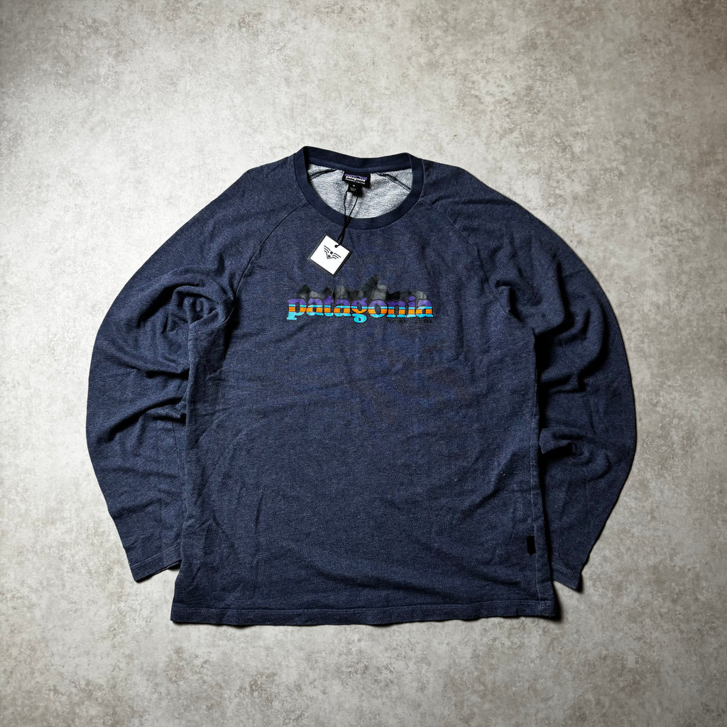 Dark Blue Patagonia Hoodie - L