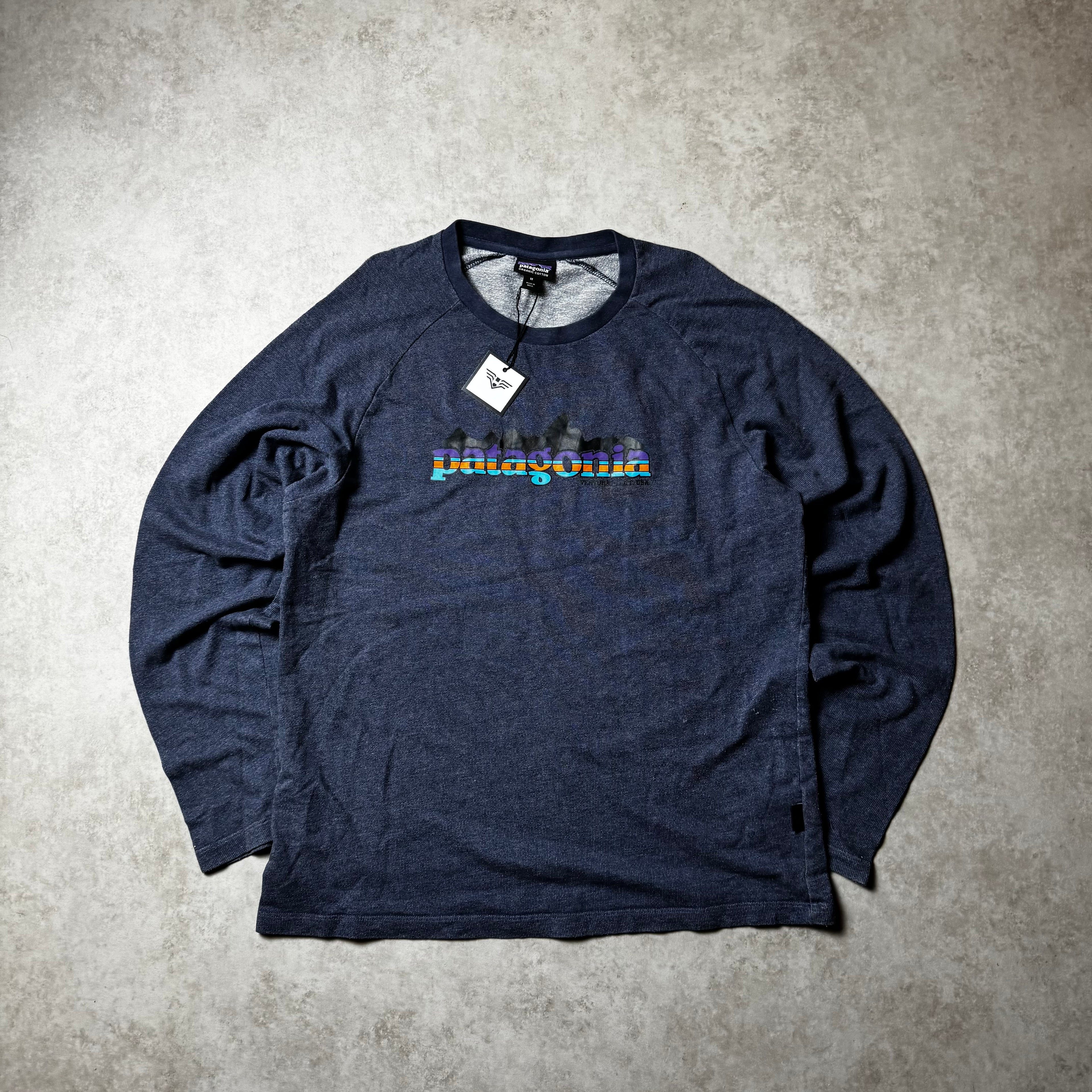 Dark Blue Patagonia Hoodie - L