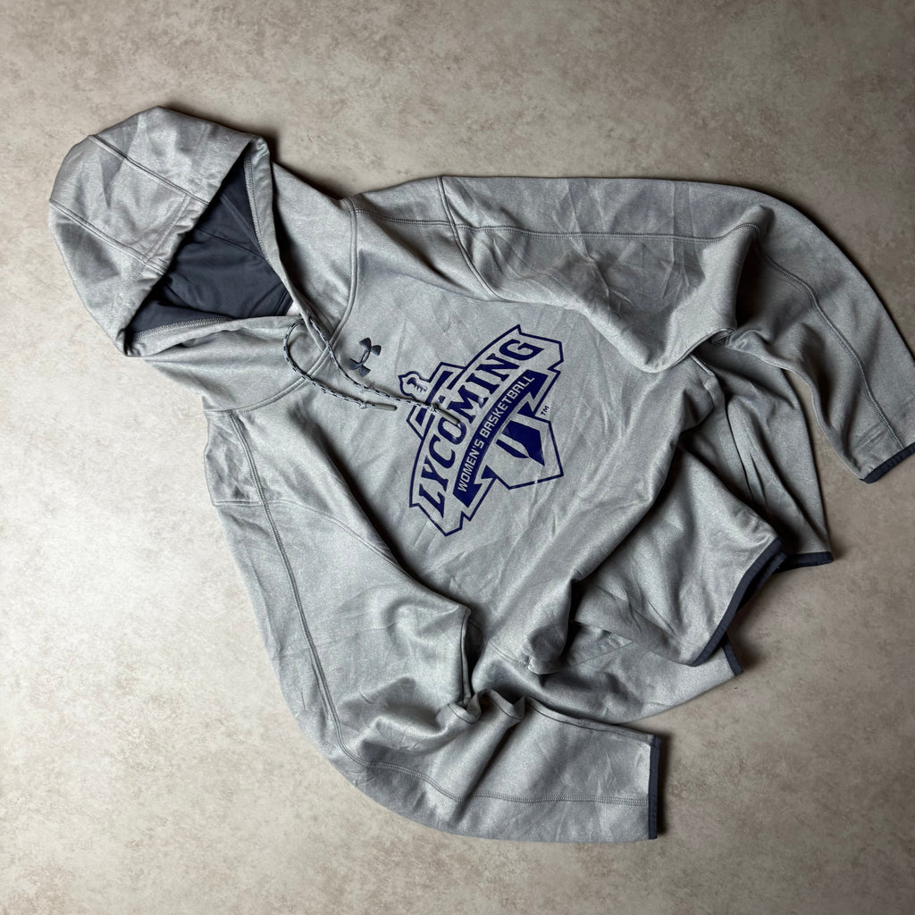 Gray Under Armour Wyoming Hoodie - Size M