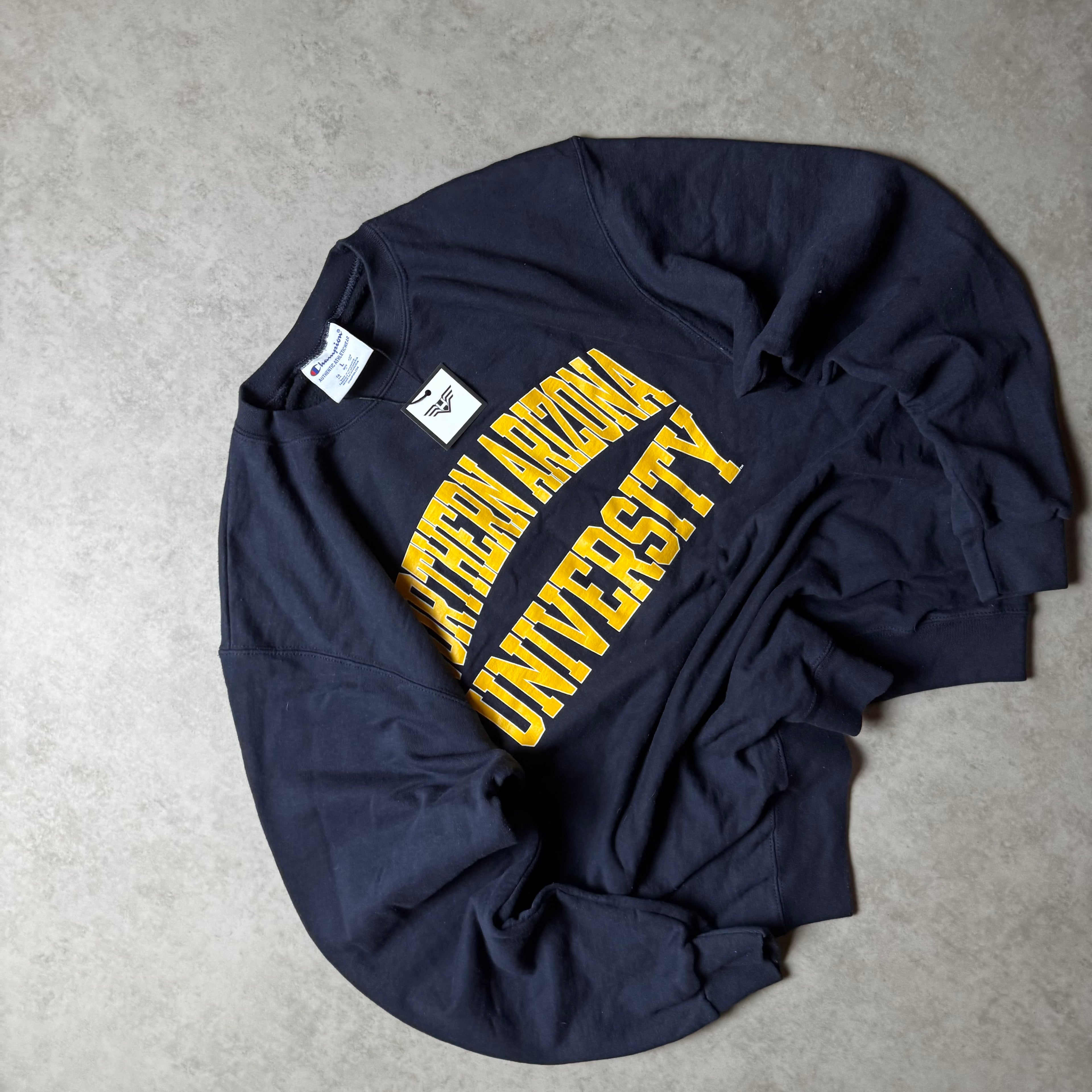 Dark Blue Champion University Sweatshirt - Size L