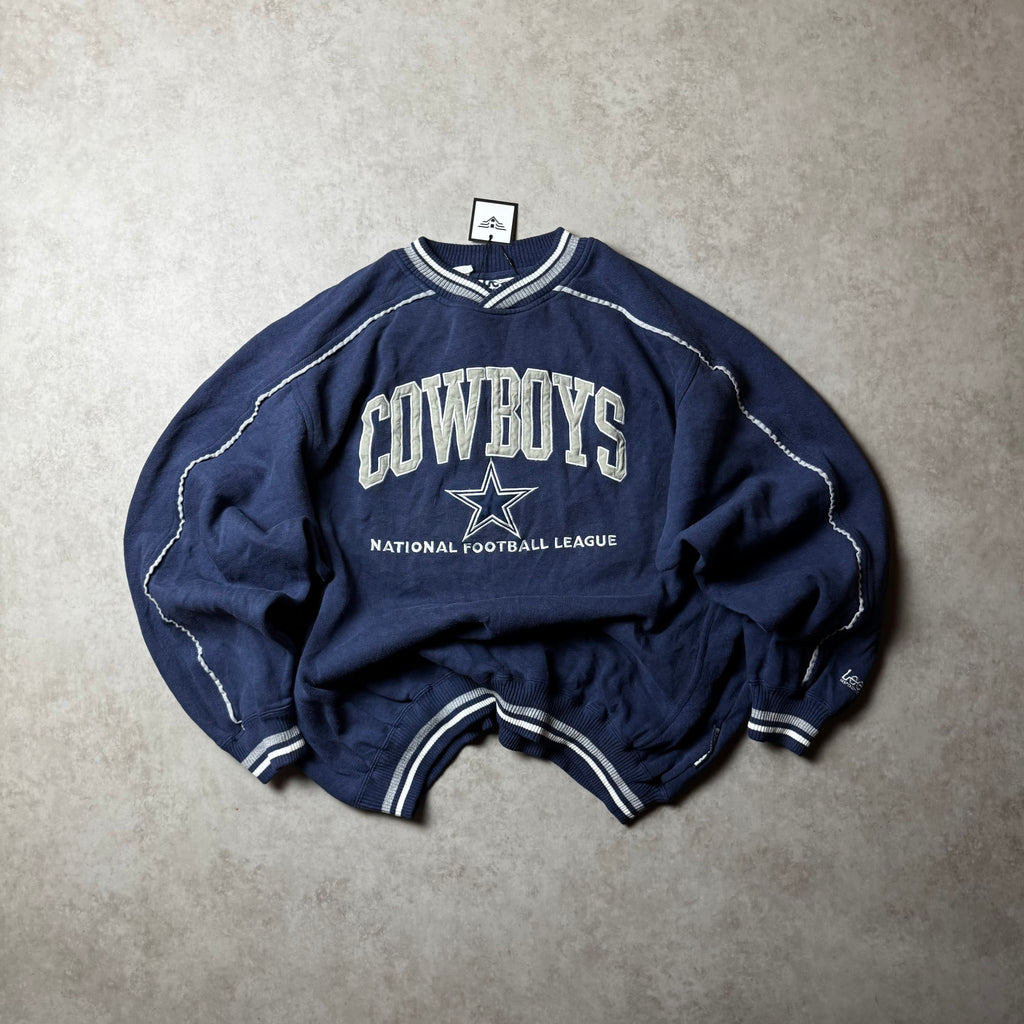 Dark Blue Lee Cowboys Hoodie - Size XL