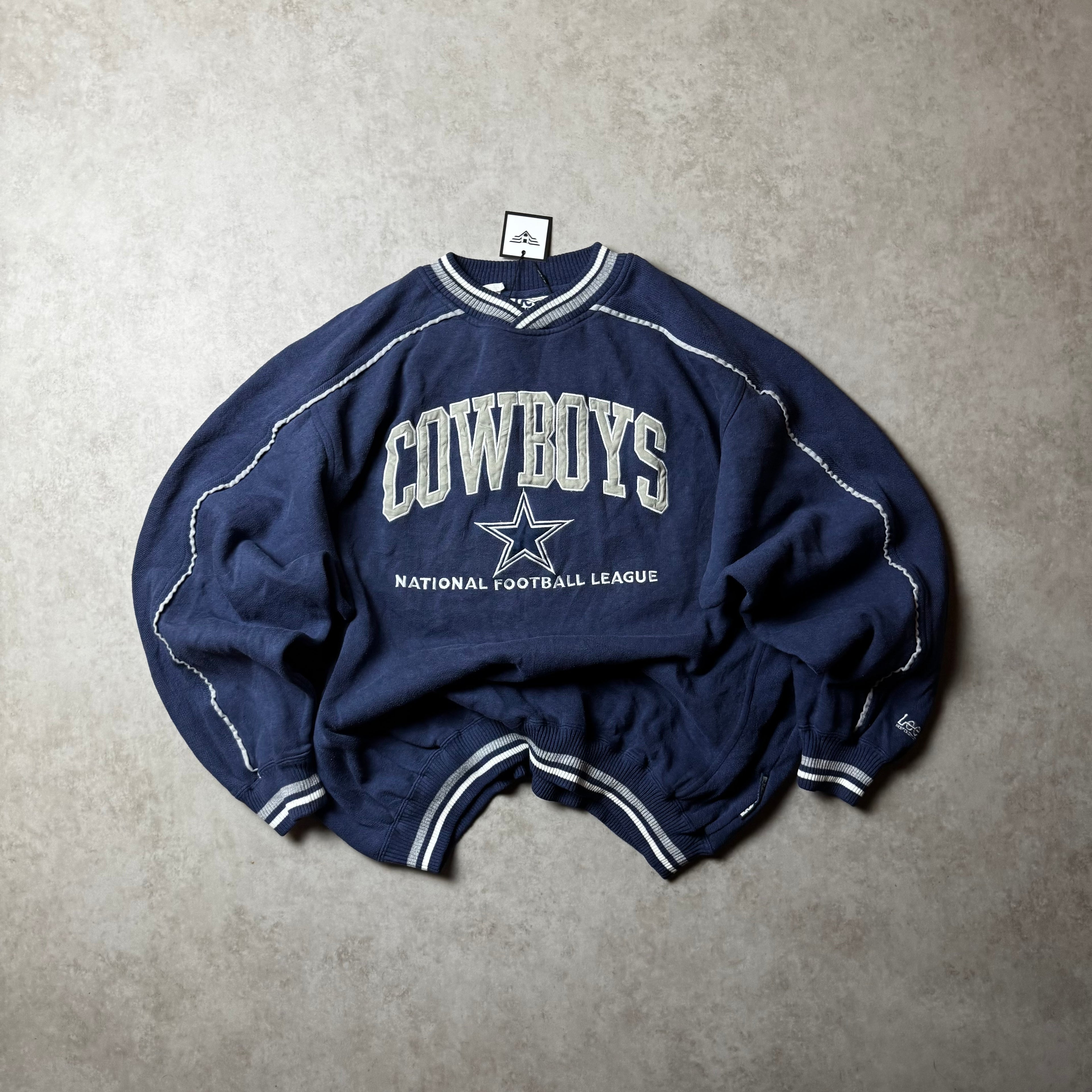 Dark Blue Lee Cowboys Hoodie - Size XL