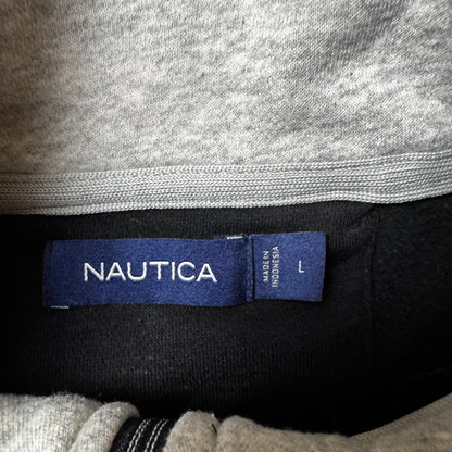 Black Nautica Quarter Zip - L