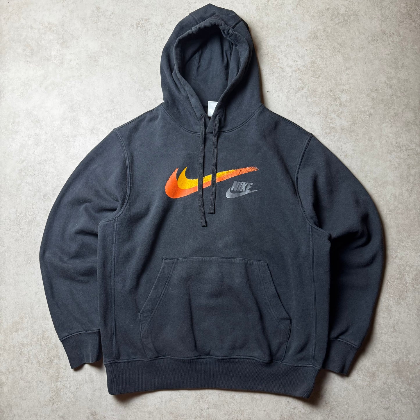 Black Nike Vintage Hoodie - M
