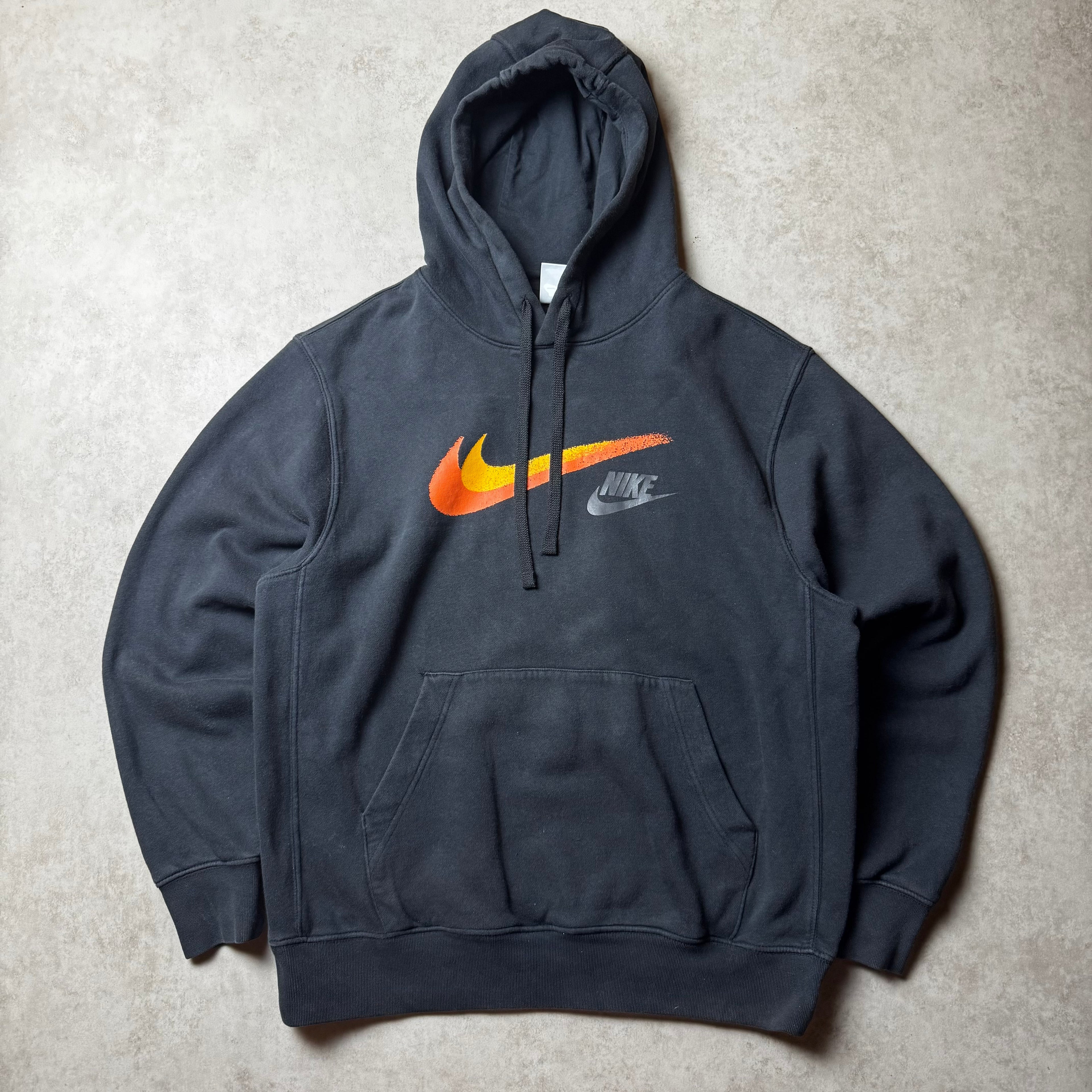 Black Nike Vintage Hoodie - M
