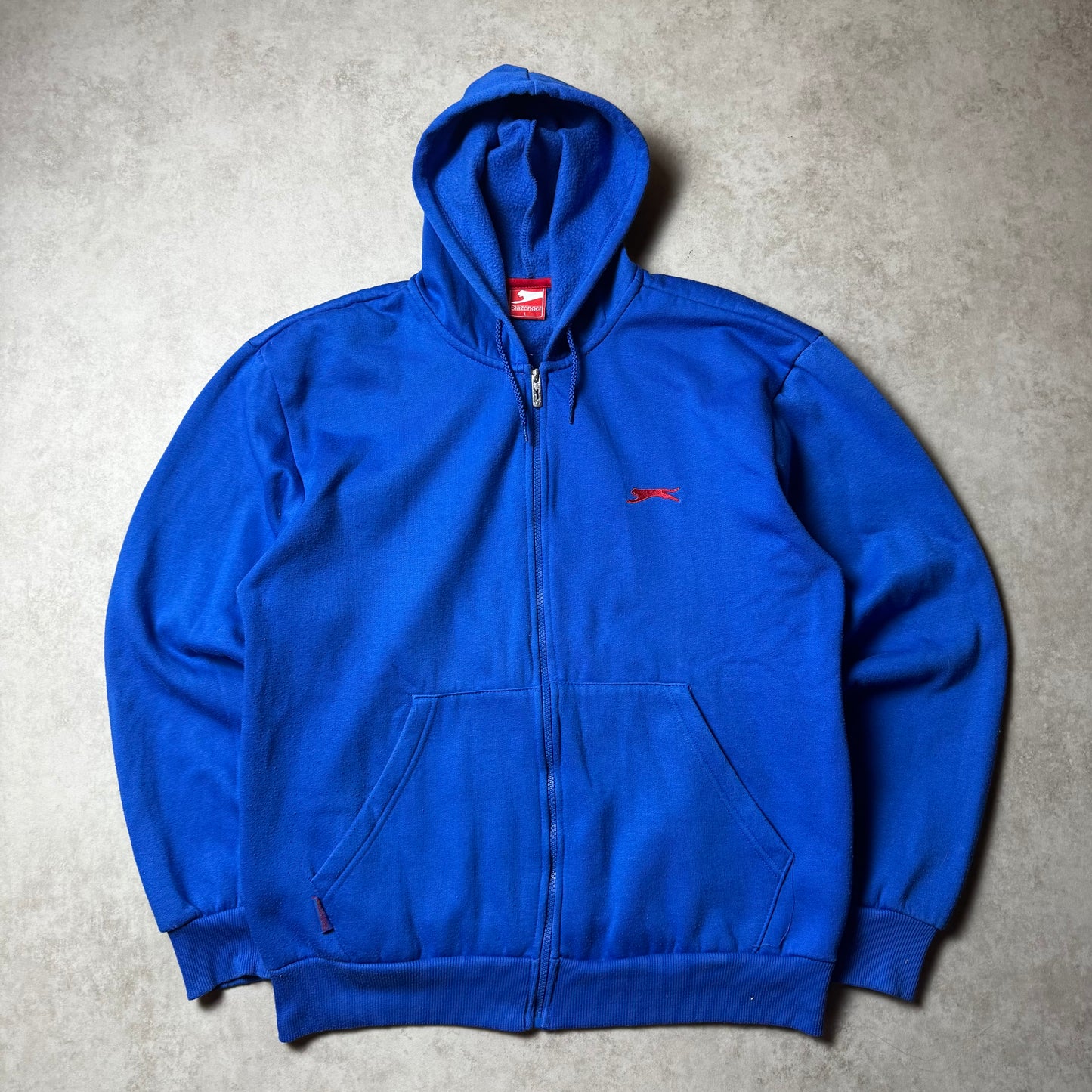 Blue Slazenger Zip Up Hoodie - L