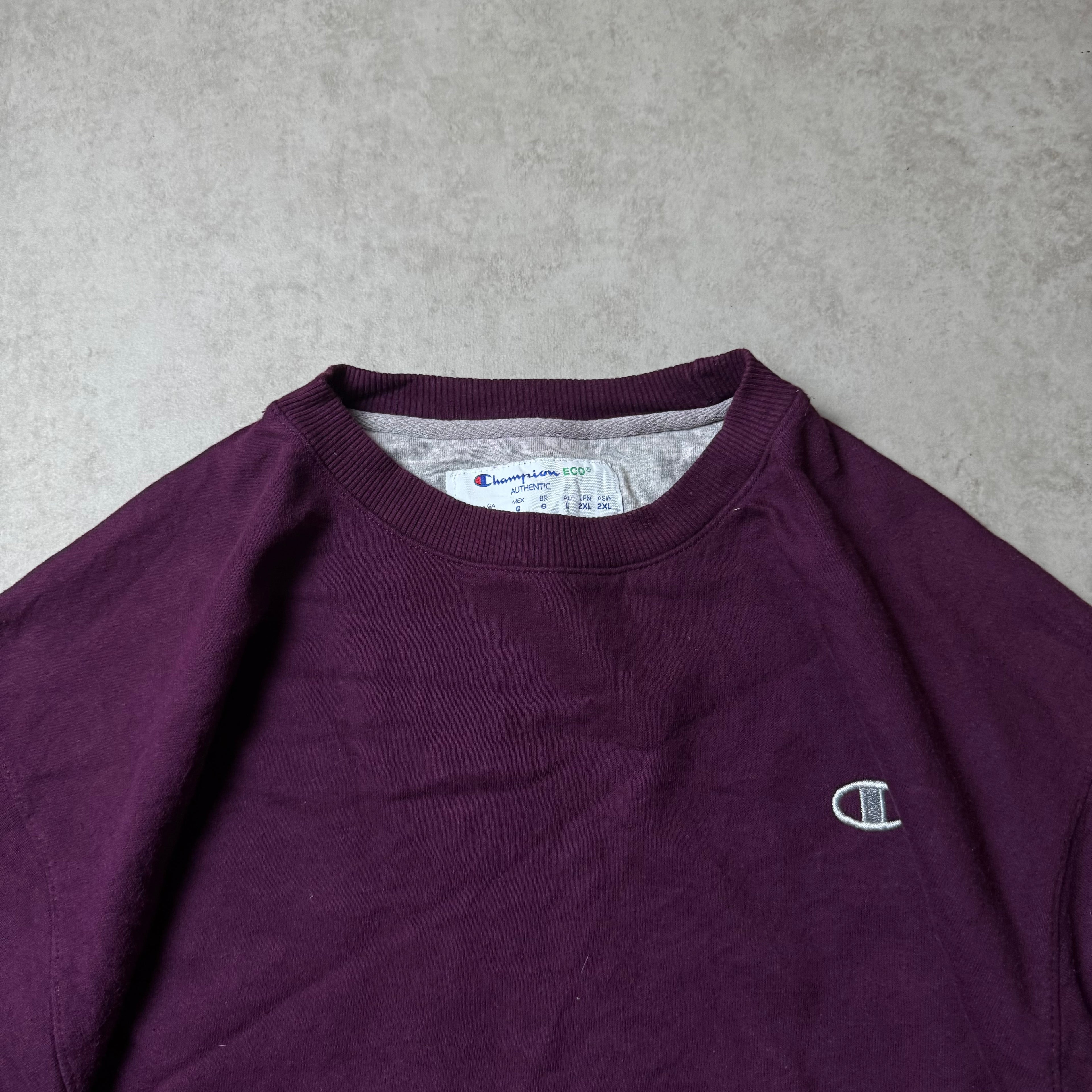 Purple Champion Sweatshirt - Size L
