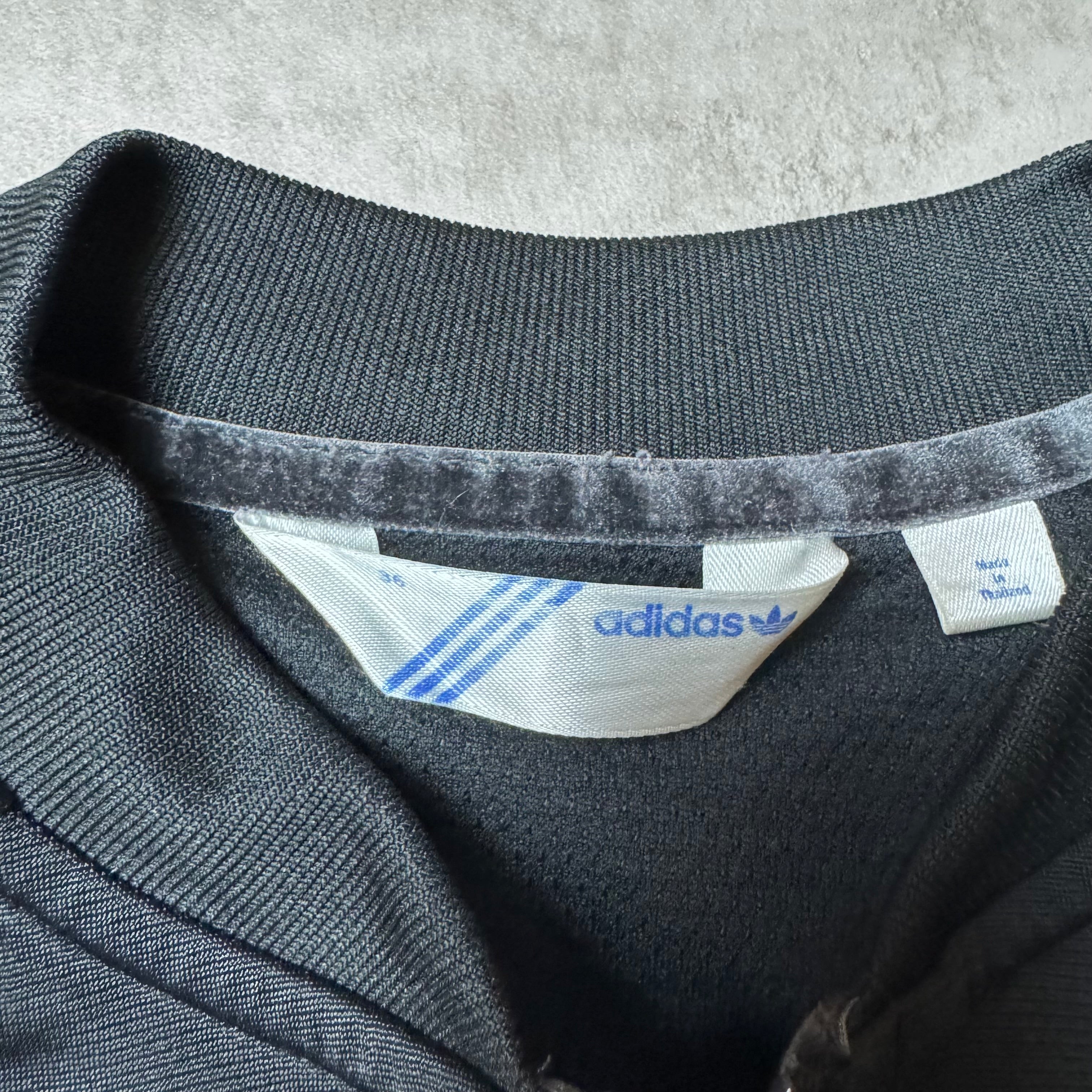 Black Adidas Zip Up Hoodie - M (S)