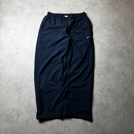 Navy Baggy Vintage Nike Trackpants - L