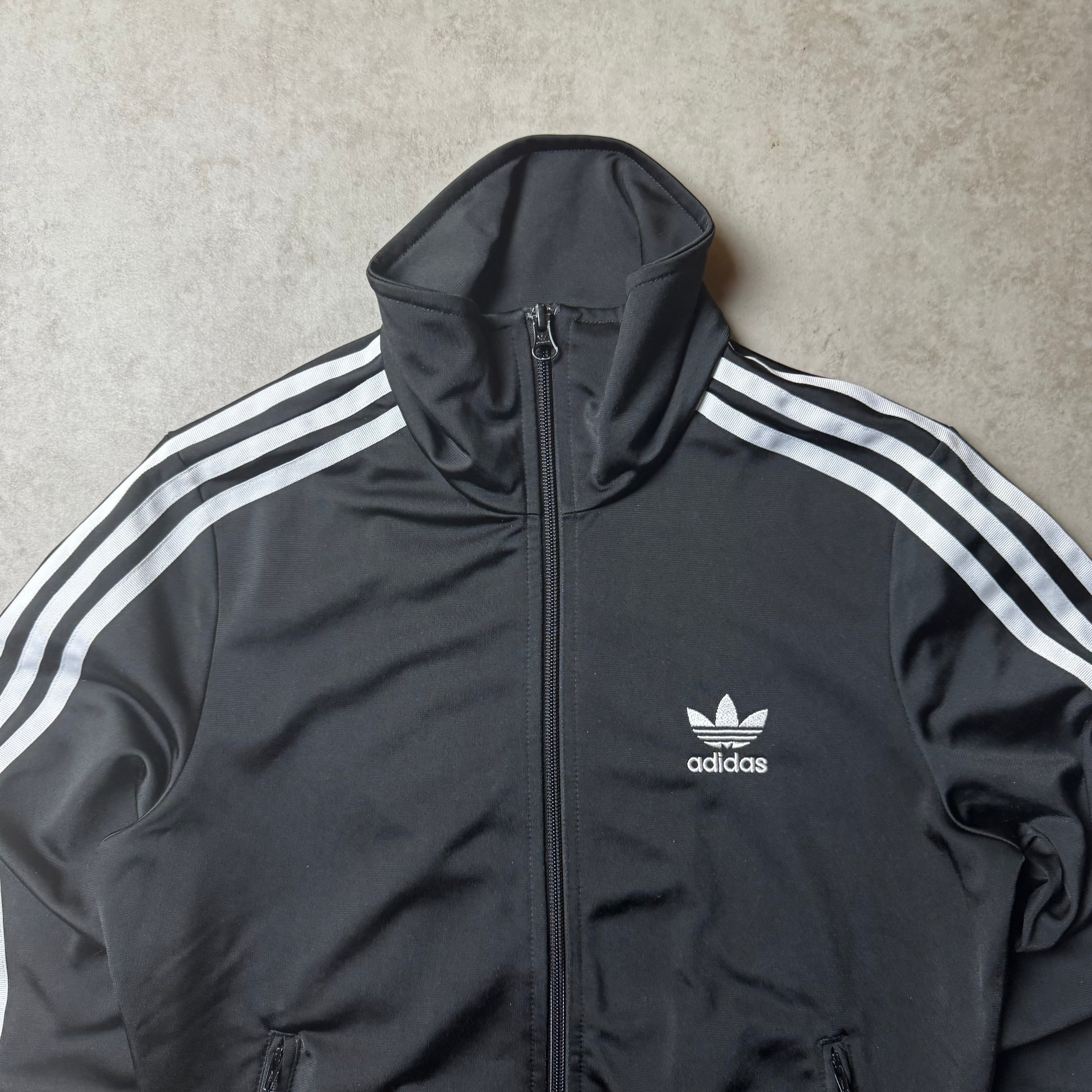 Black Adidas Zip Up Hoodie - M (XS)