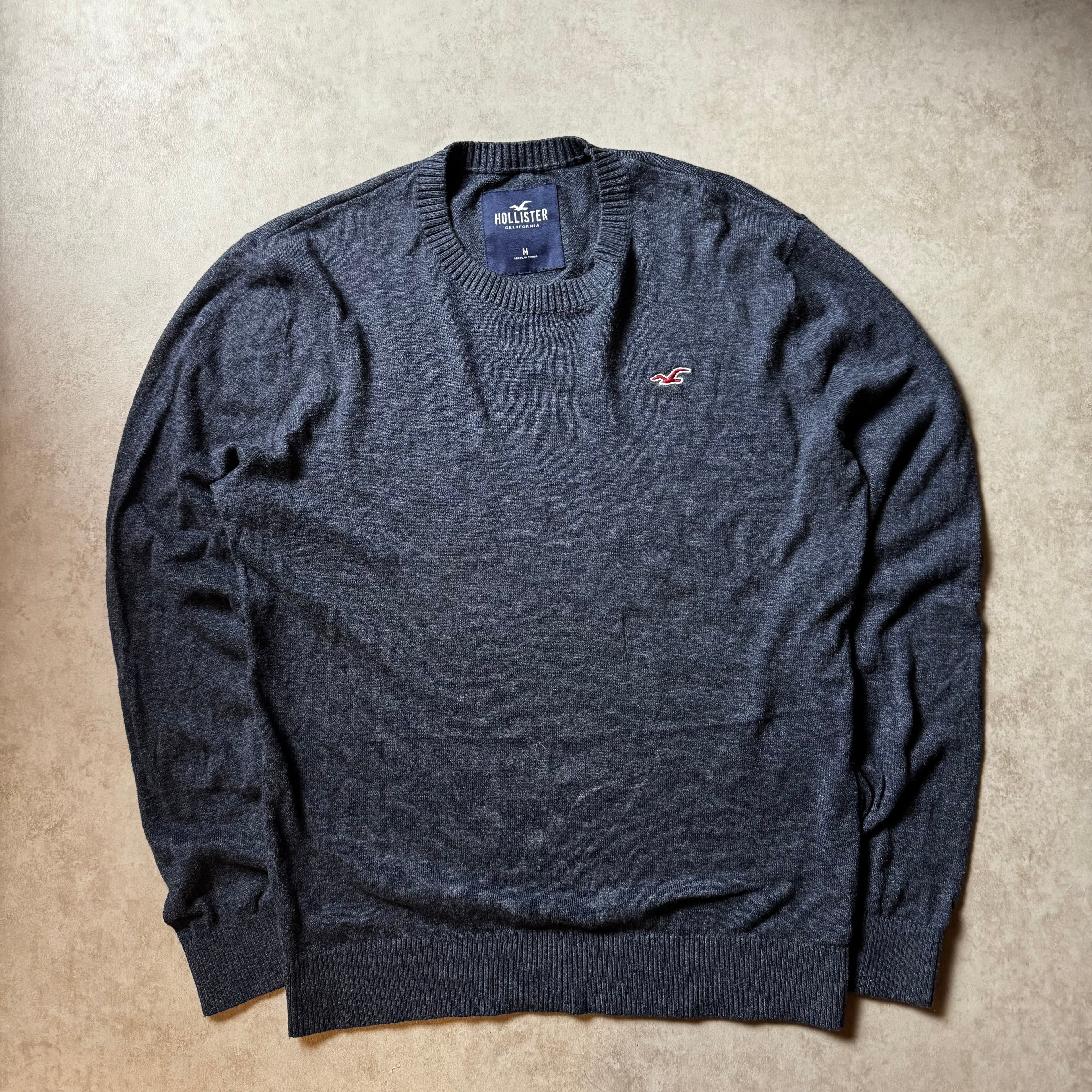 Navy Hollister Sweatshirt - M
