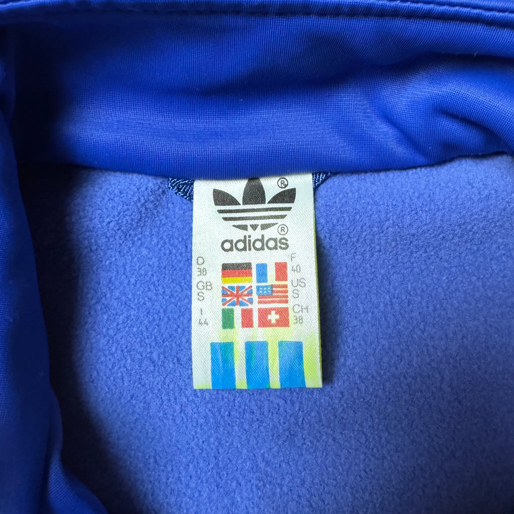 Blue Adidas Zip Up Hoodies - Size S