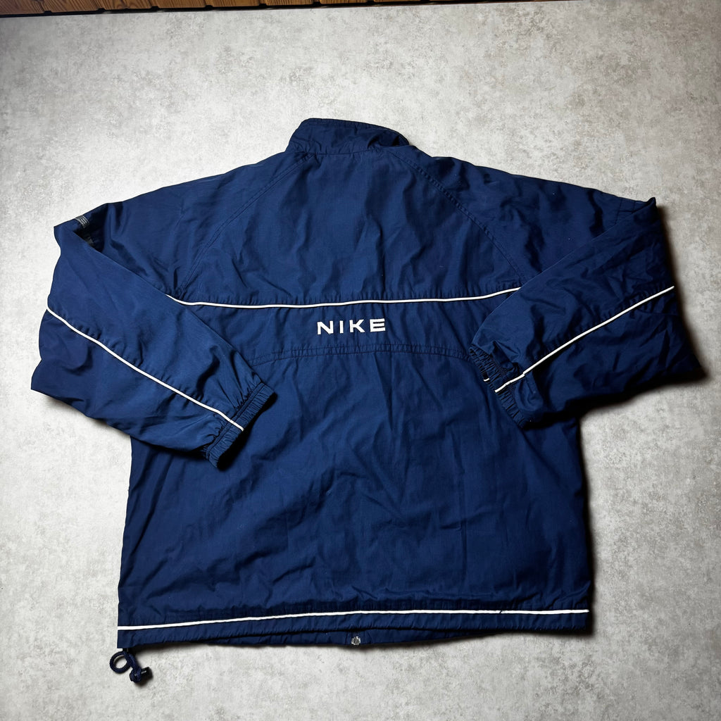 Navy Vintage Nike Windbreaker - L