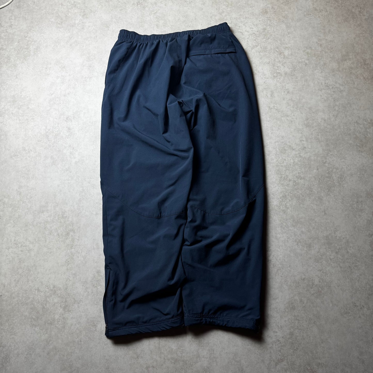 Navy Baggy Vintage Nike Trackpants - L