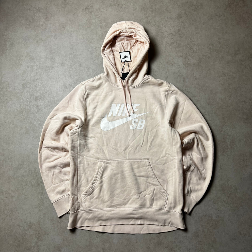 Light Pink Nike SB Hoodie - M