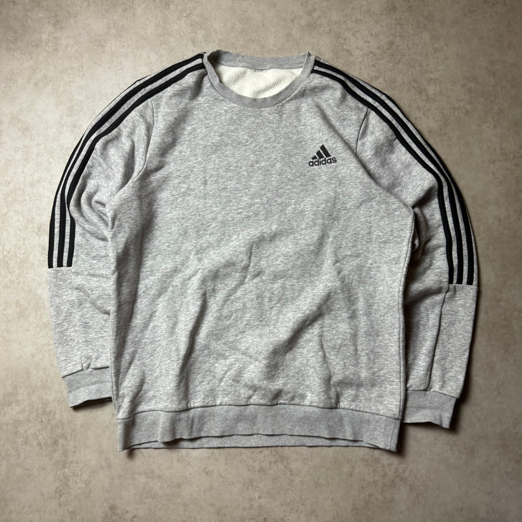 Gray Adidas Sweatshirt - M