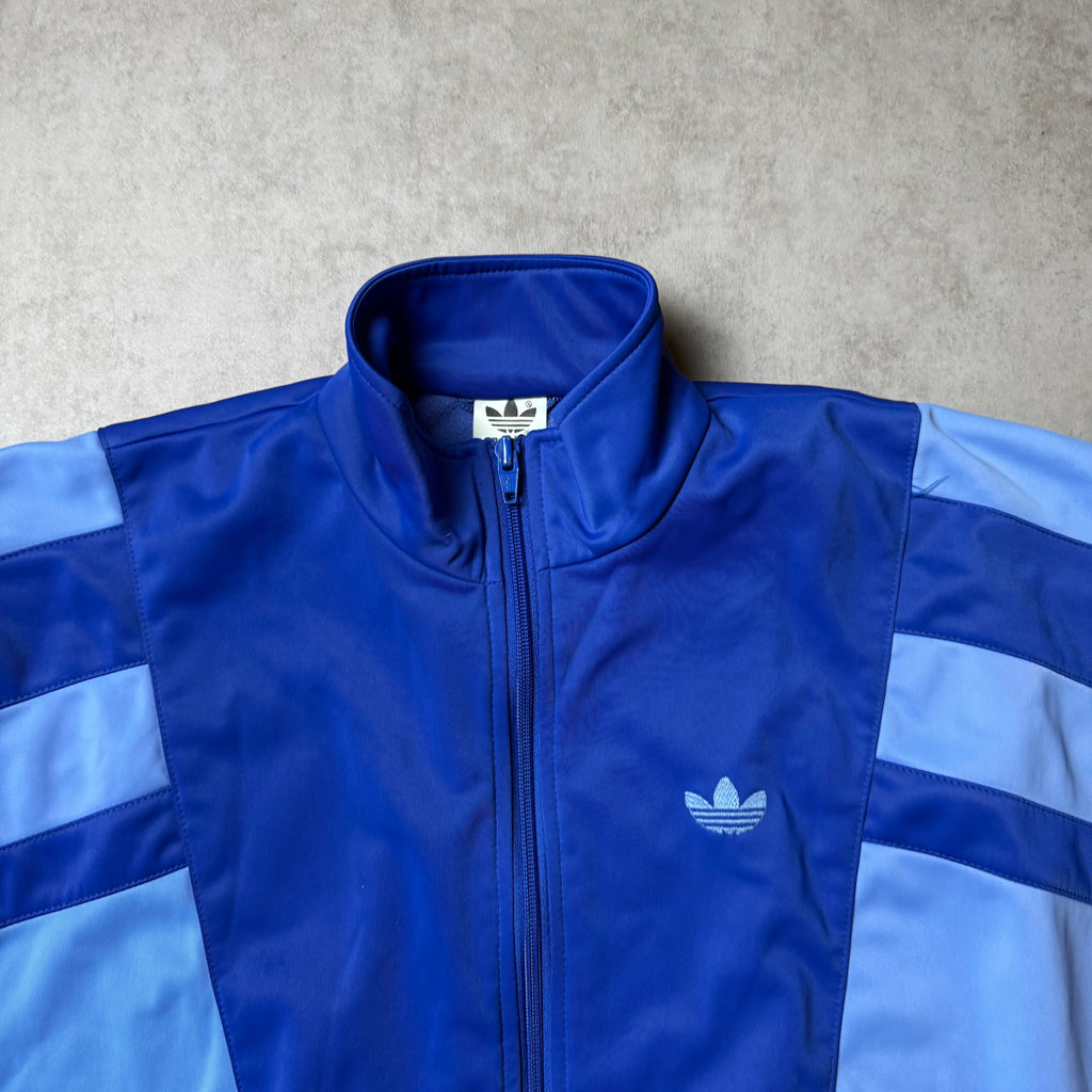 Blue Adidas Zip Up Hoodies - Size S
