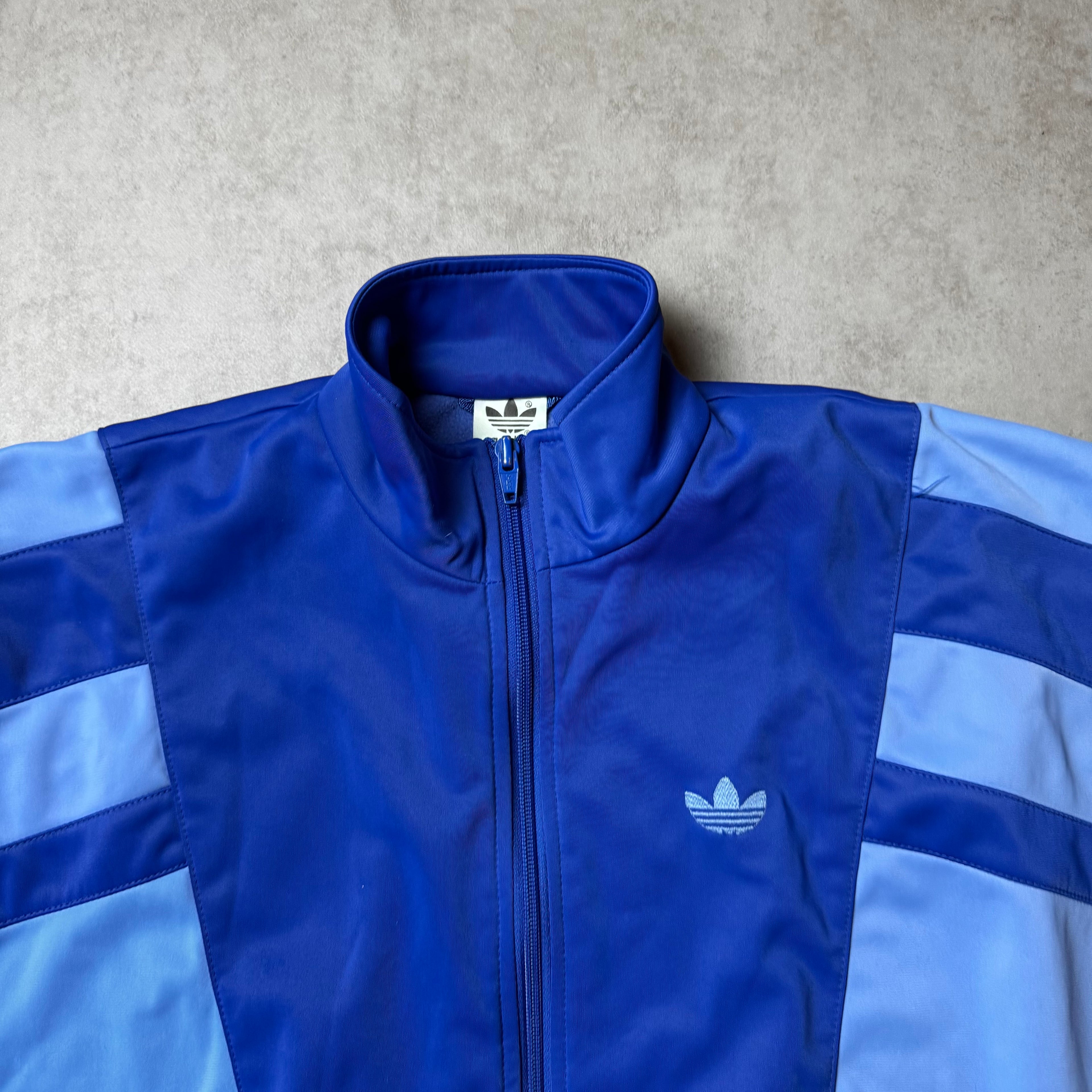Blue Adidas Zip Up Hoodies - Size S