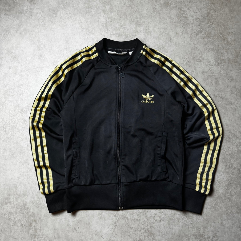 Black Adidas Zip Up Hoodie - M (S)
