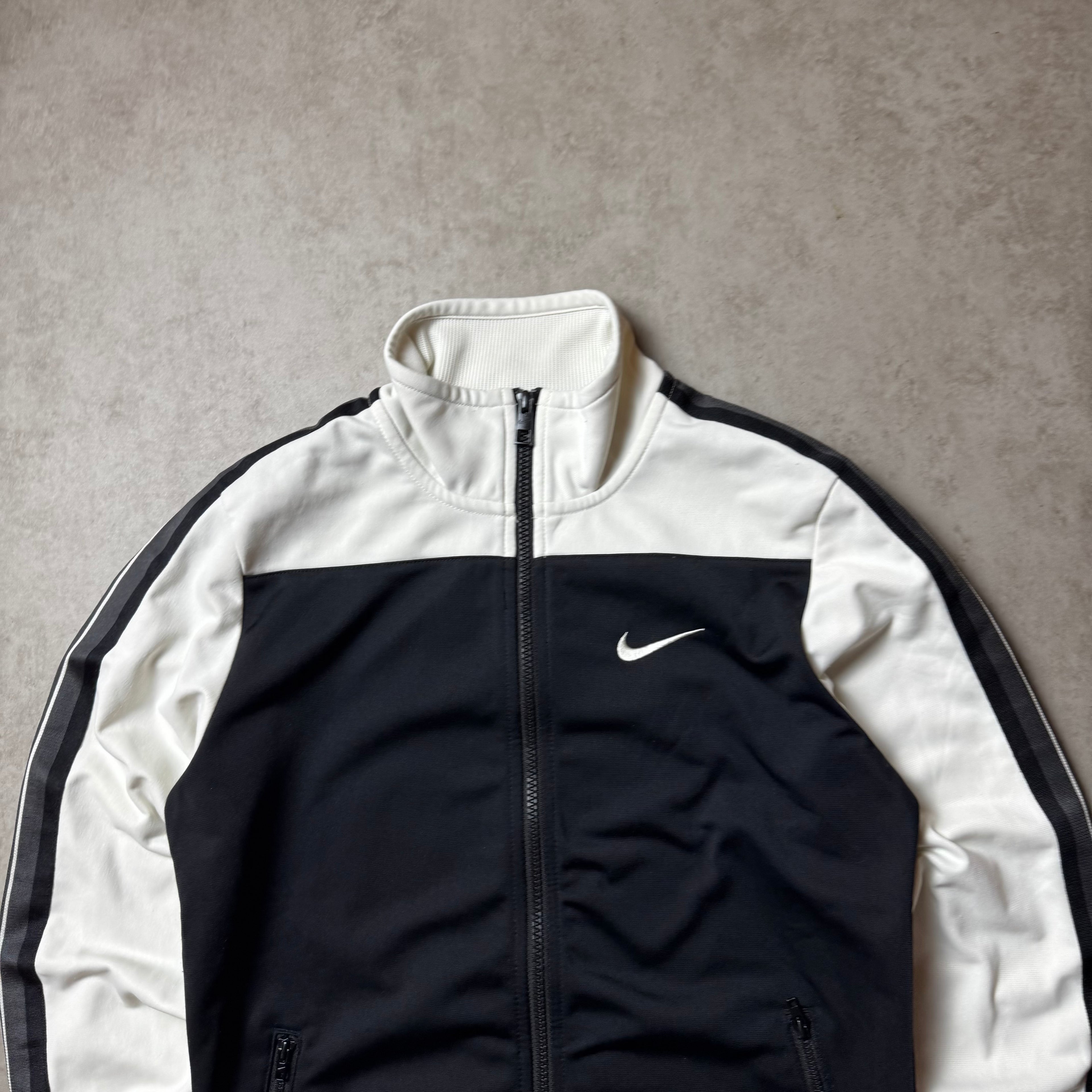 Black Nike Zip Up Hoodie - S