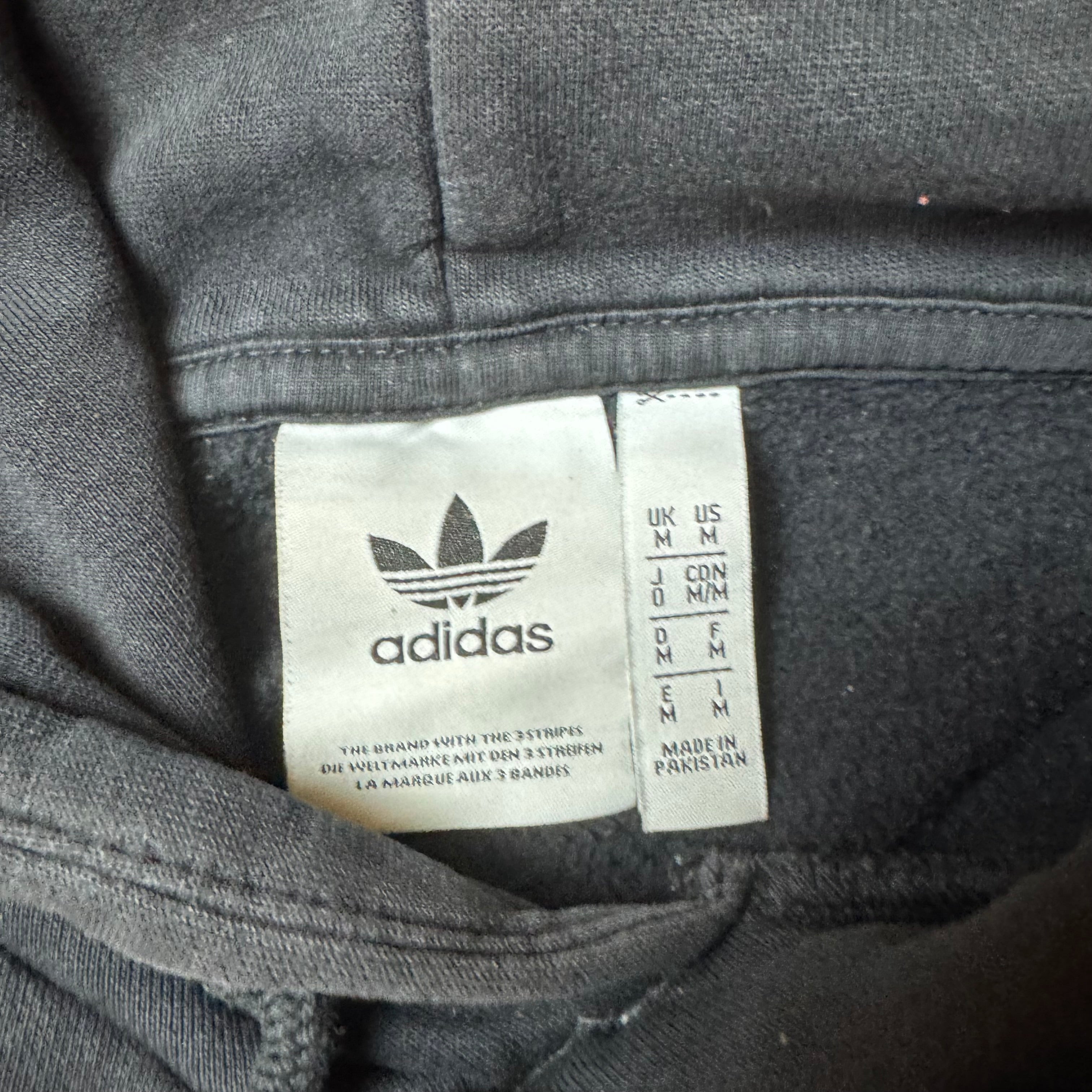 Black Adidas Hoodie - M
