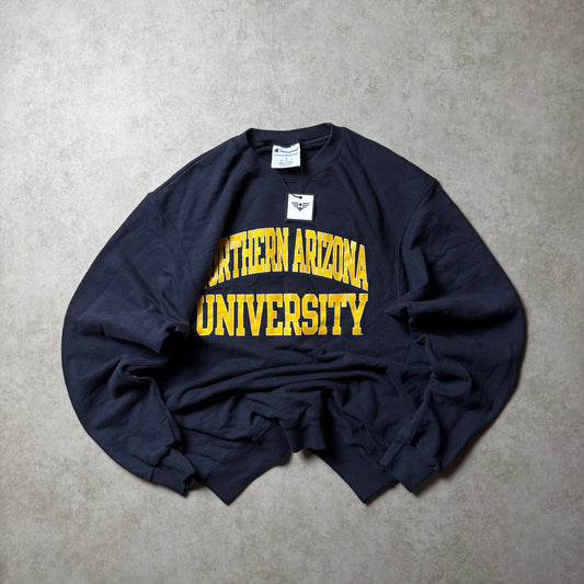 Dark Blue Champion University Sweatshirt - Size L