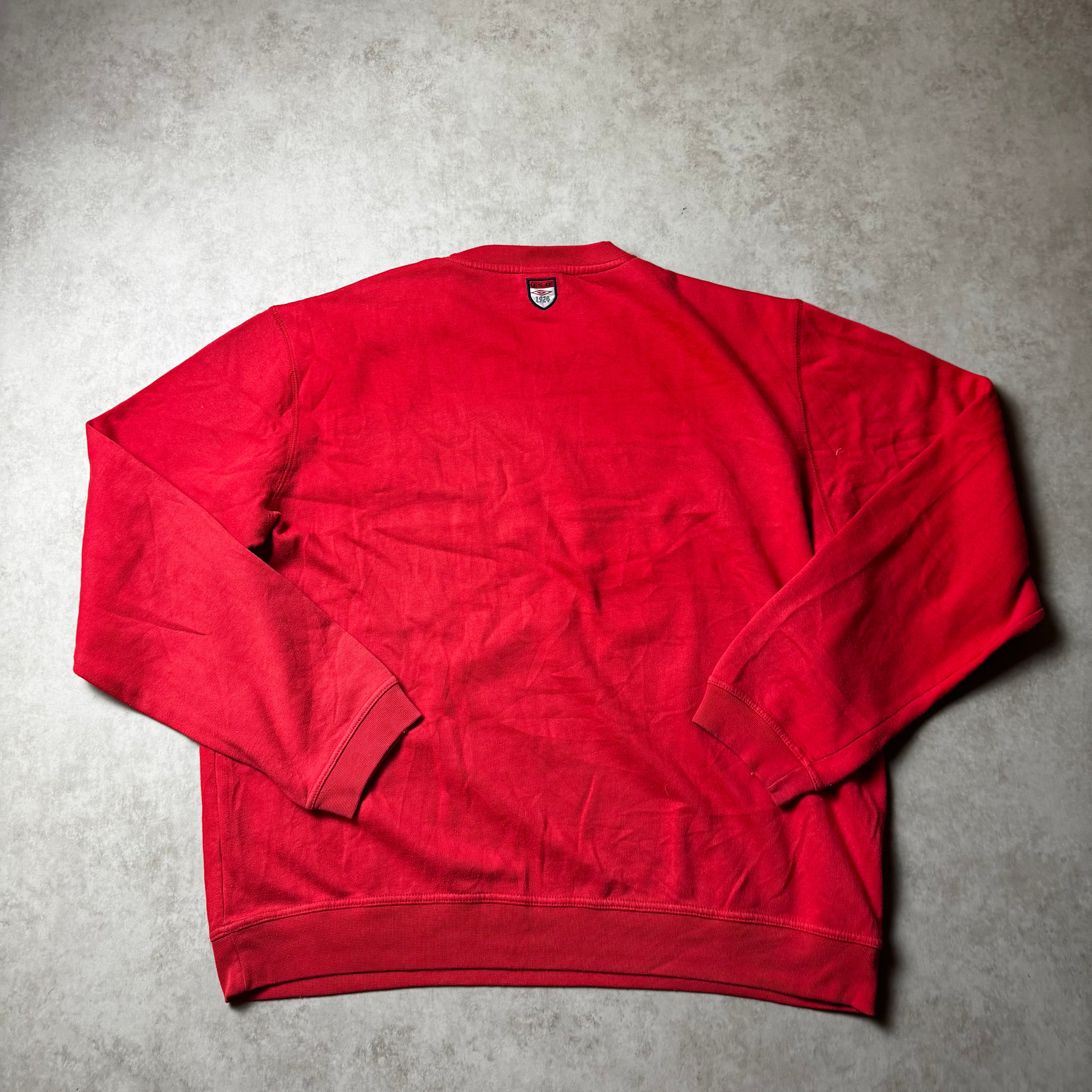 Red Umbro Sweatshirt - XXL