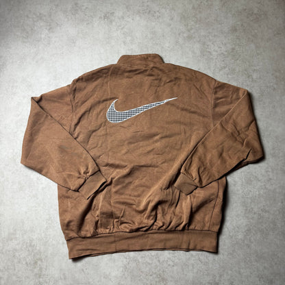 Brown Nike Quarter Zip - XS