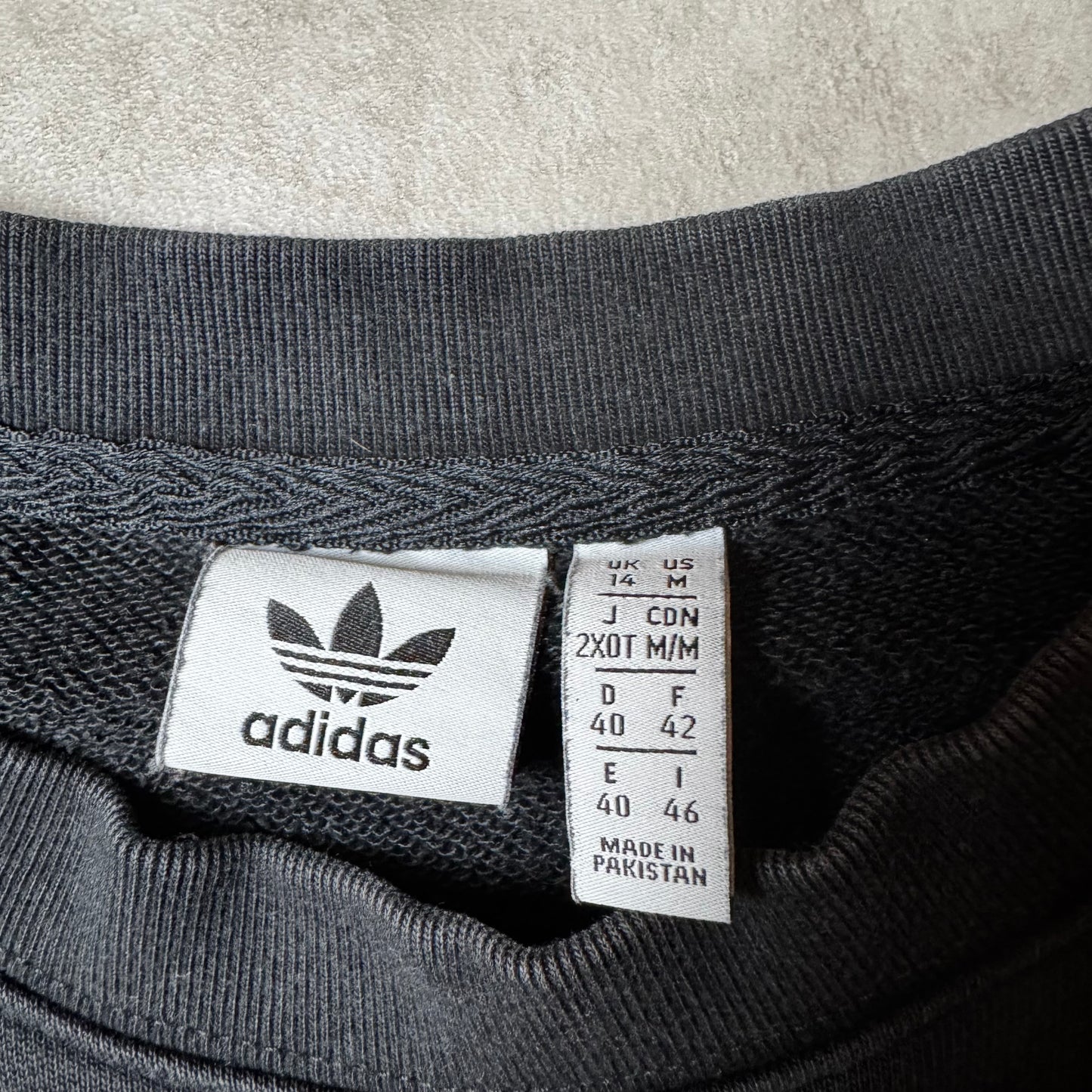 Black Adidas Sweatshirt - M