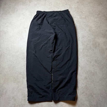 Black Reebok Vintage Baggy Trackpants - XL