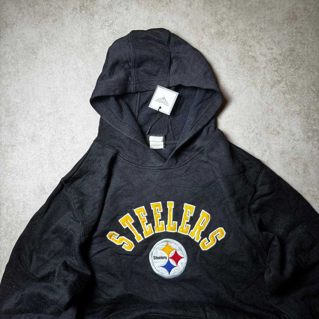 Black NHL Steelers Hoodie - Size M