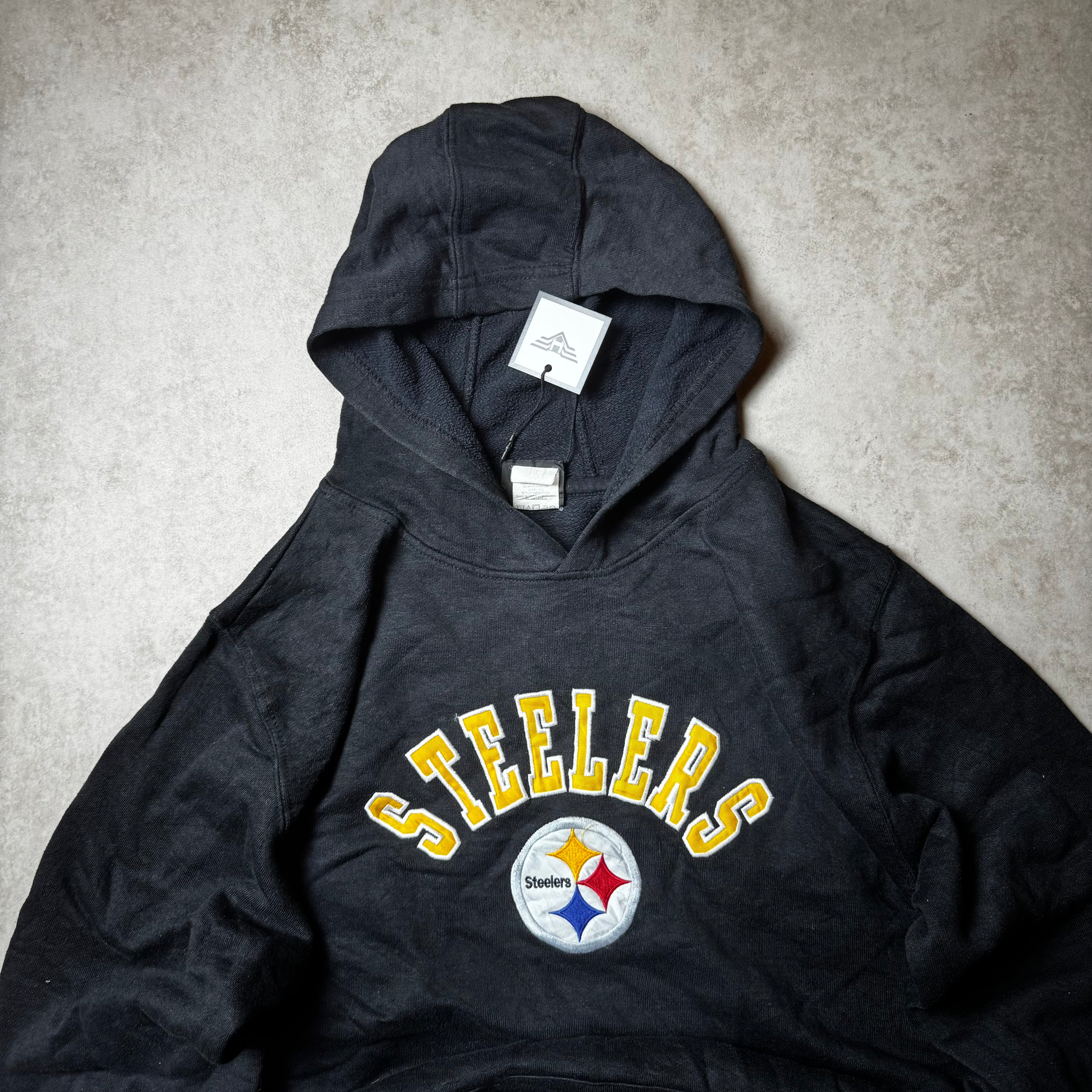 Black NHL Steelers Hoodie - Size M