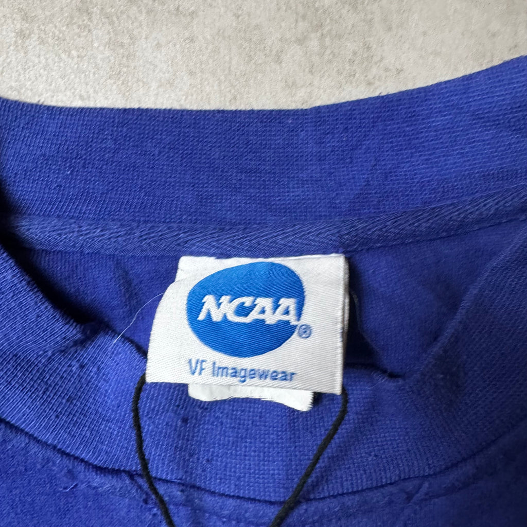 Dark Blue Crocodile Embroidery Sweatshirt - Size L