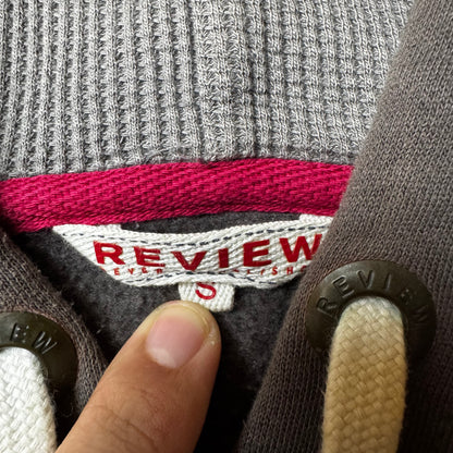 Brown Review Hoodie - S