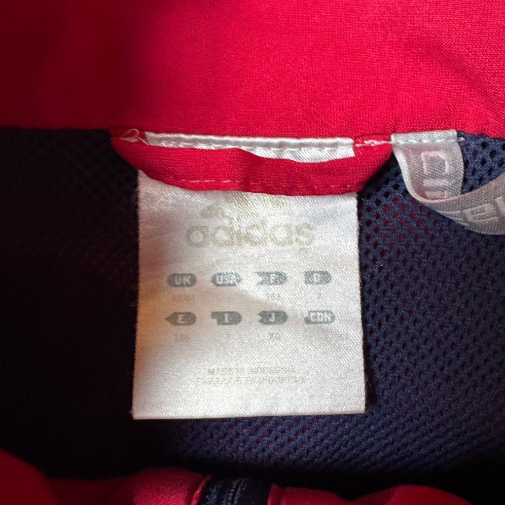 Navy Adidas Vintage Windbreaker - M