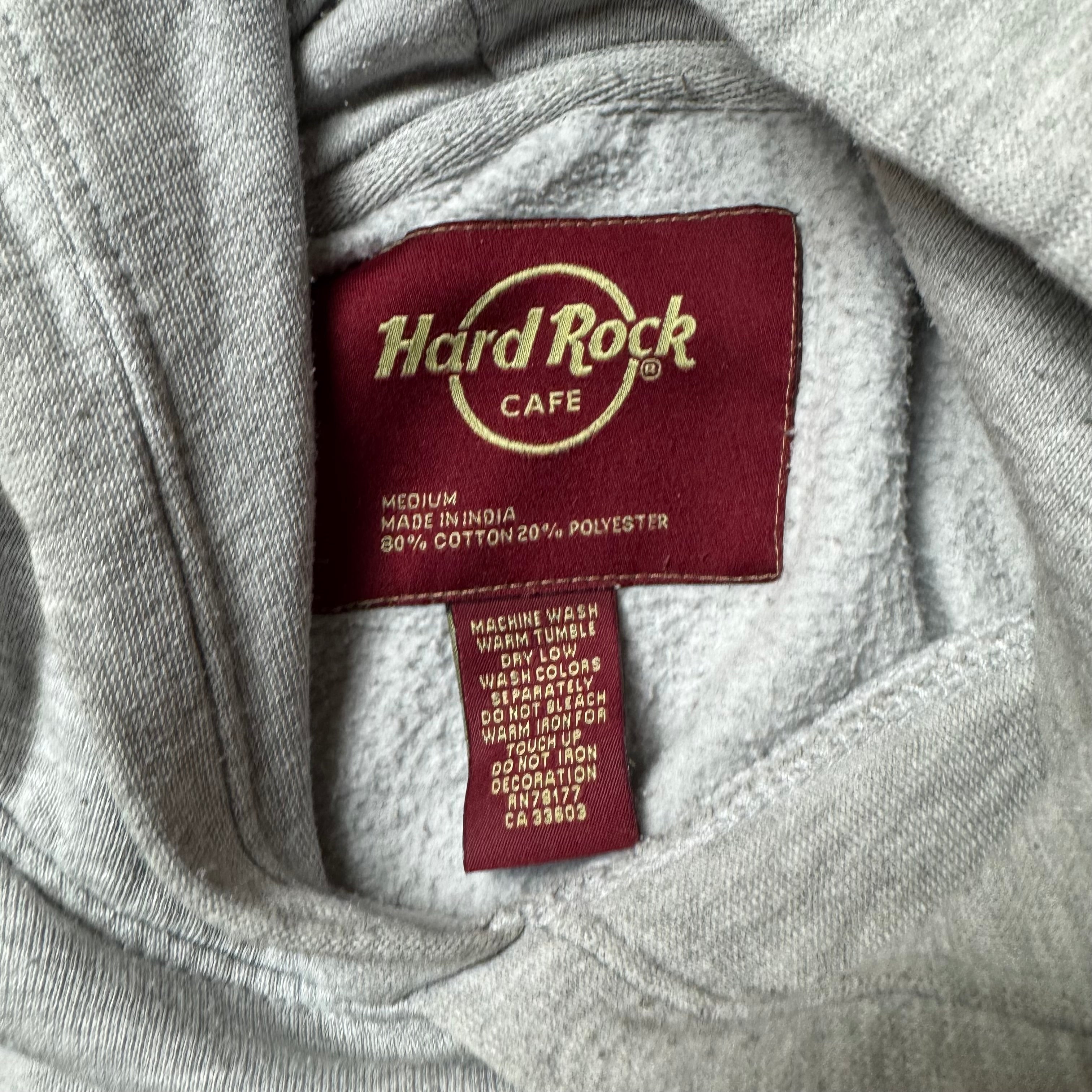 Gray Hard Rock Café Hoodie - M (S)