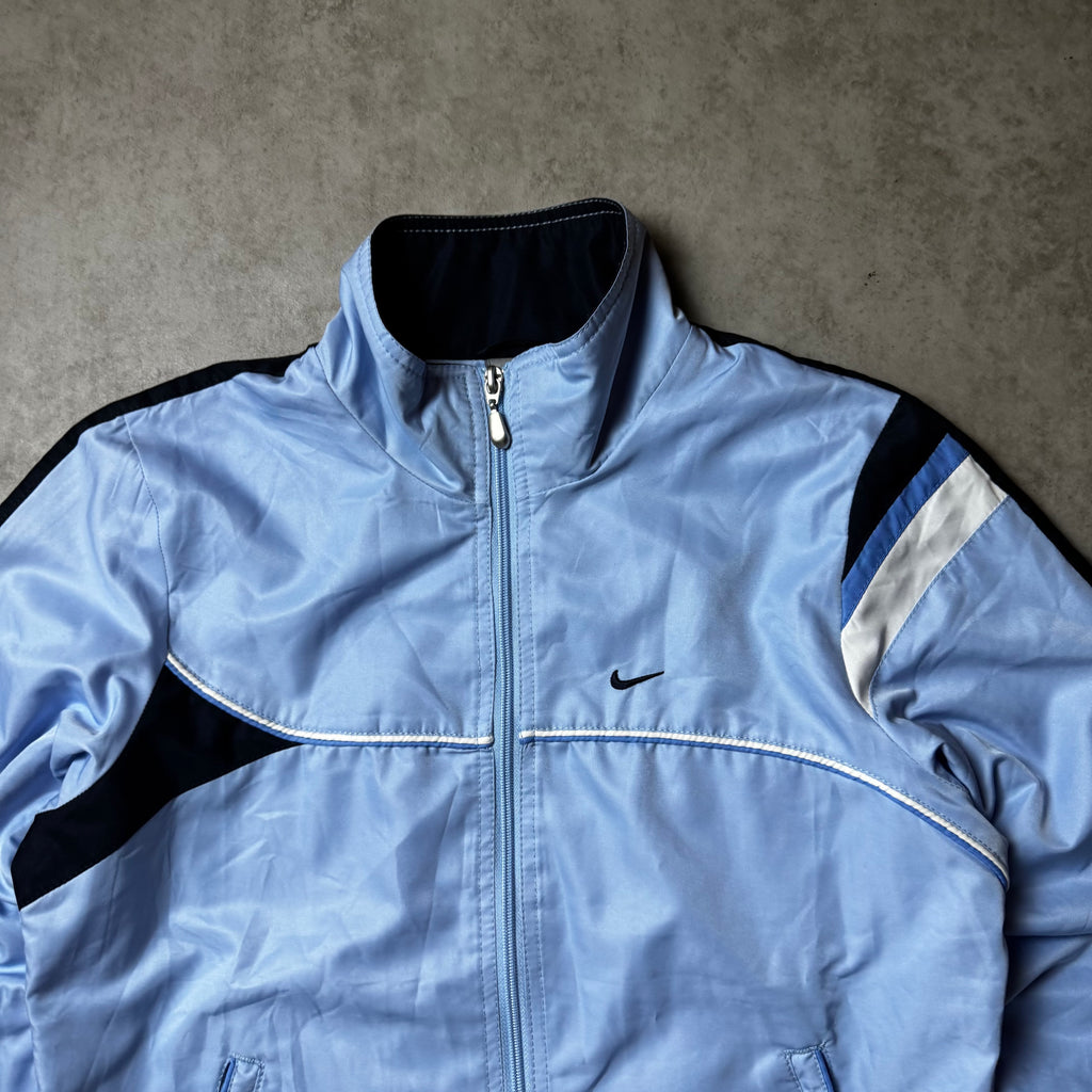 Light Blue Vintage Nike Windbreaker - M