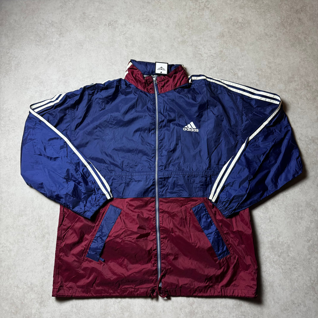 Navy Adidas Track Jacket - L
