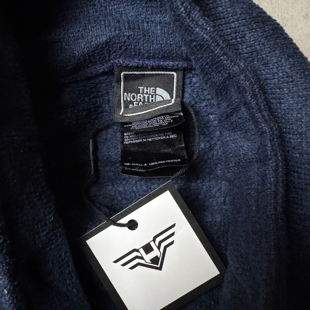 Dark Blue North Face Fleece - Size M