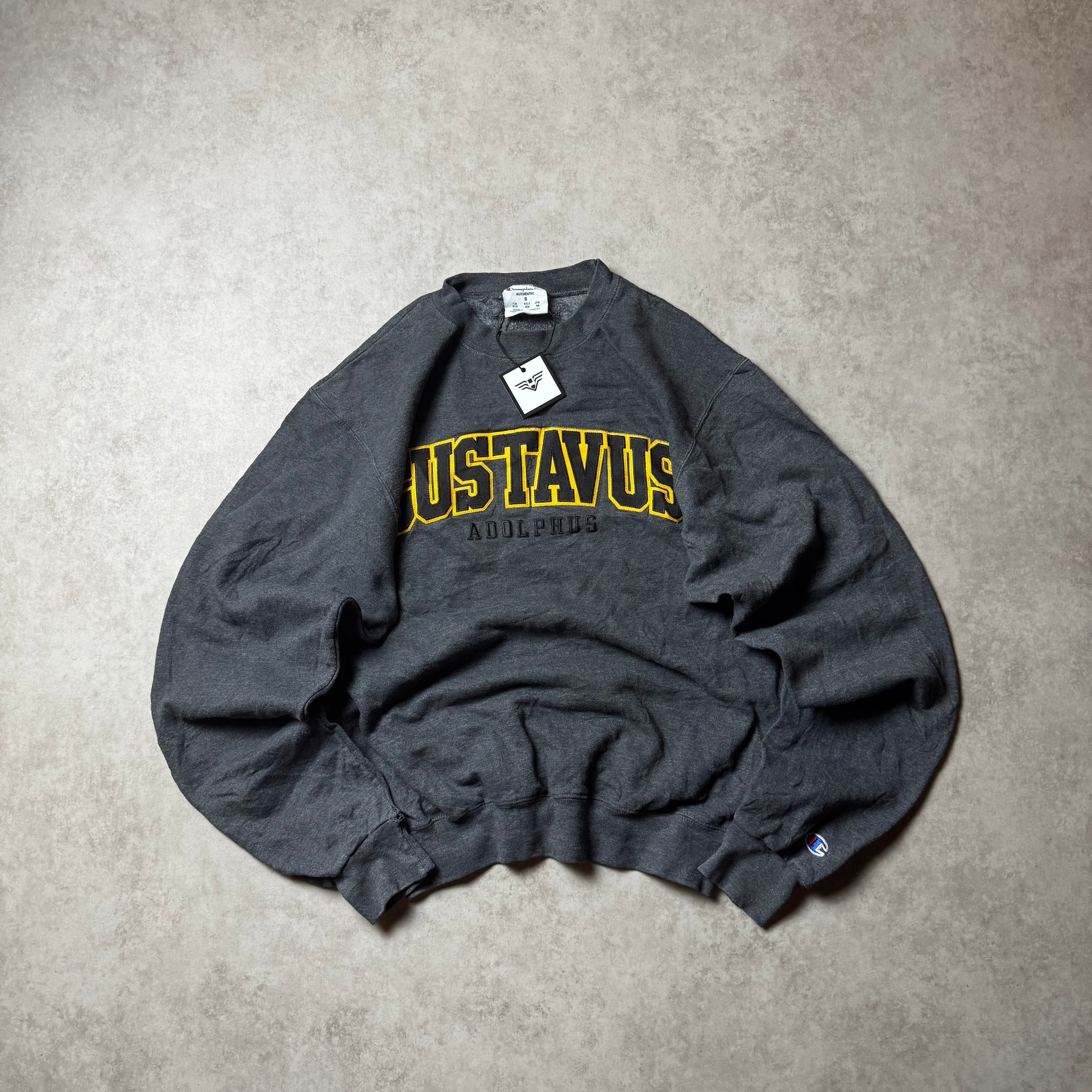 Grey Champion Embroidery Hoodie - Size S