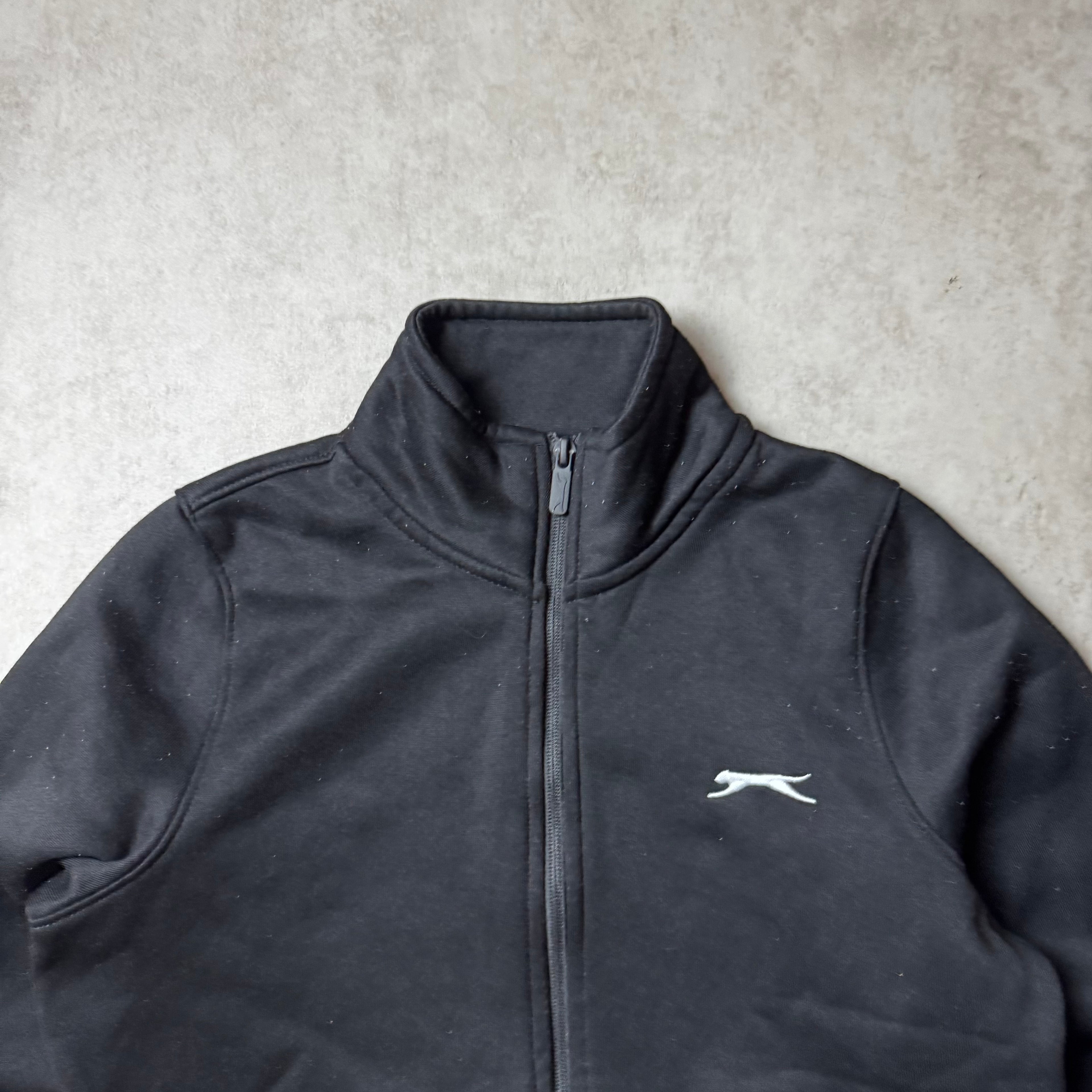 Black Slazenger Zip Up Hoodie - S